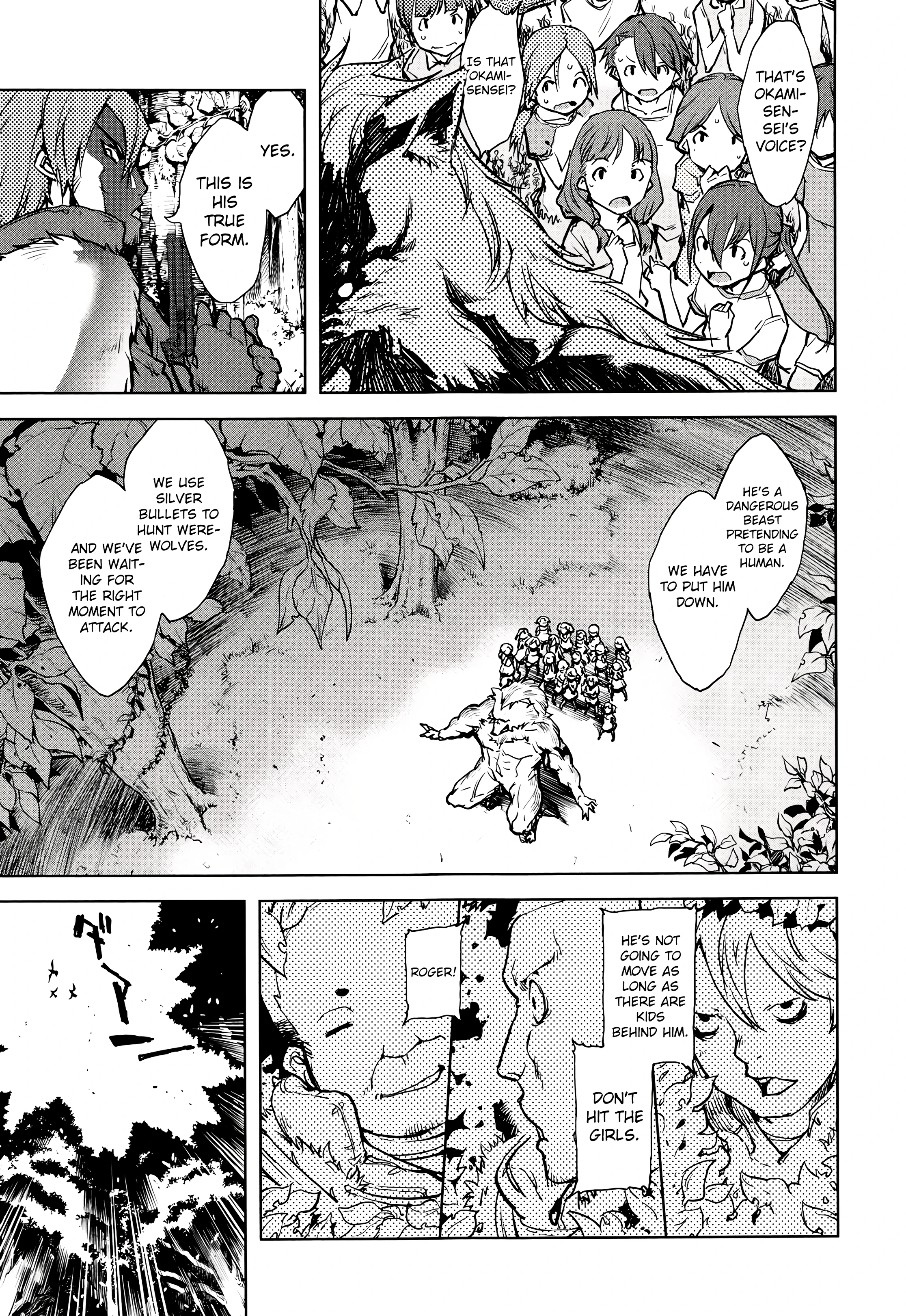 Werewolf Classroom 6 porn comic picture 3