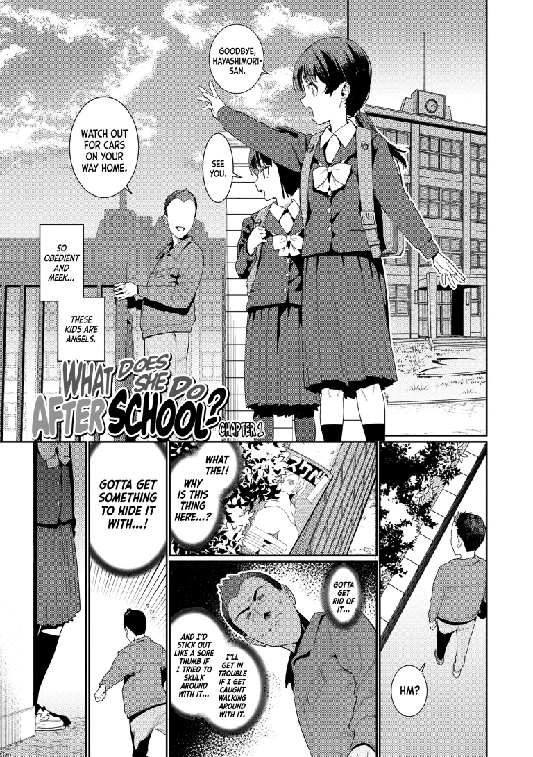 What Does She Do After School 1 porn comic picture 2