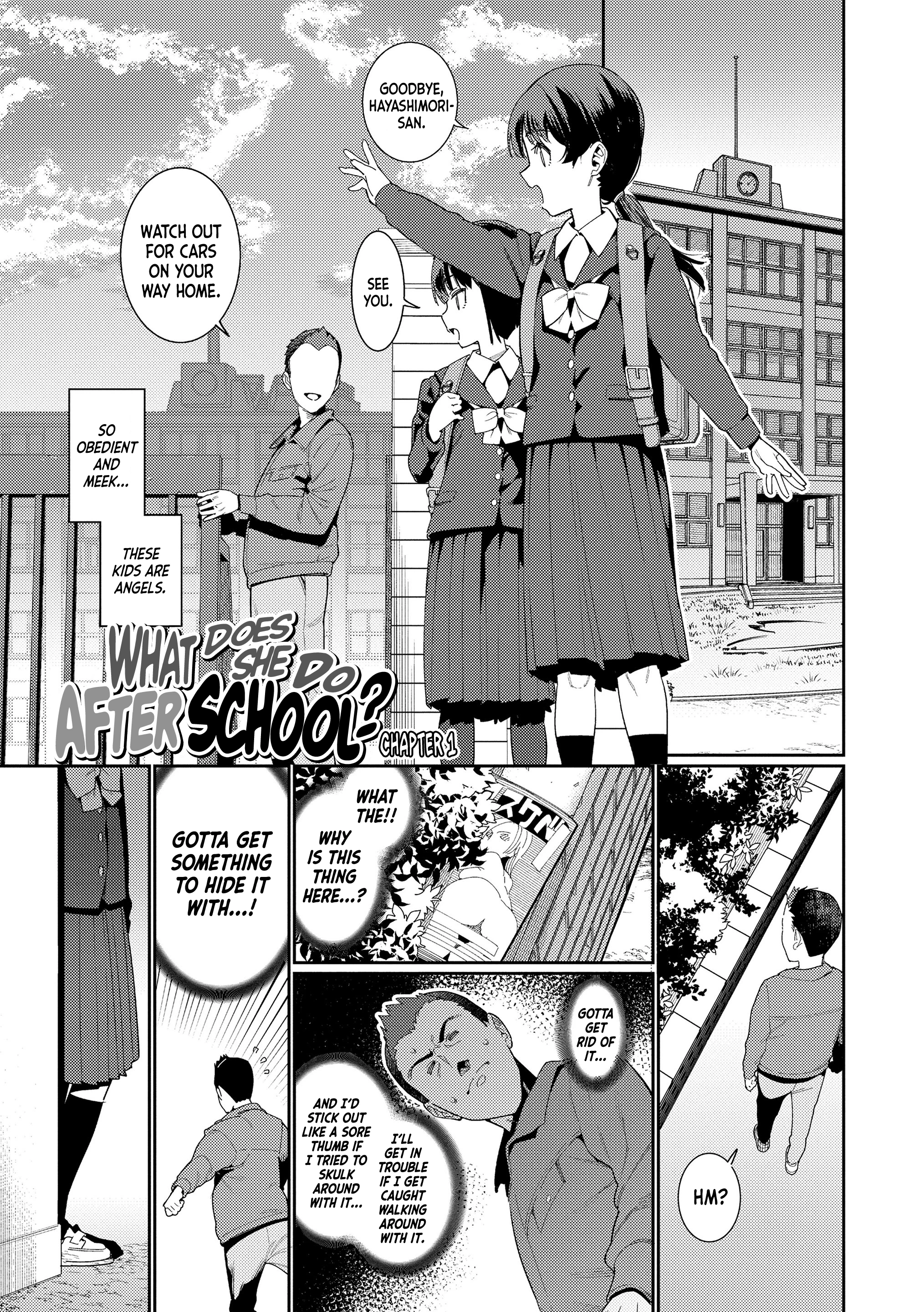 What Does She Do After School 1 porn comic picture 2
