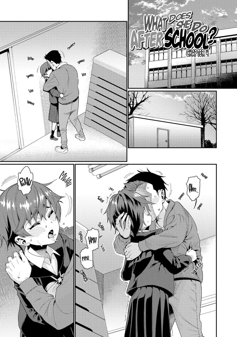What Does She Do After School 4 porn comic picture 1