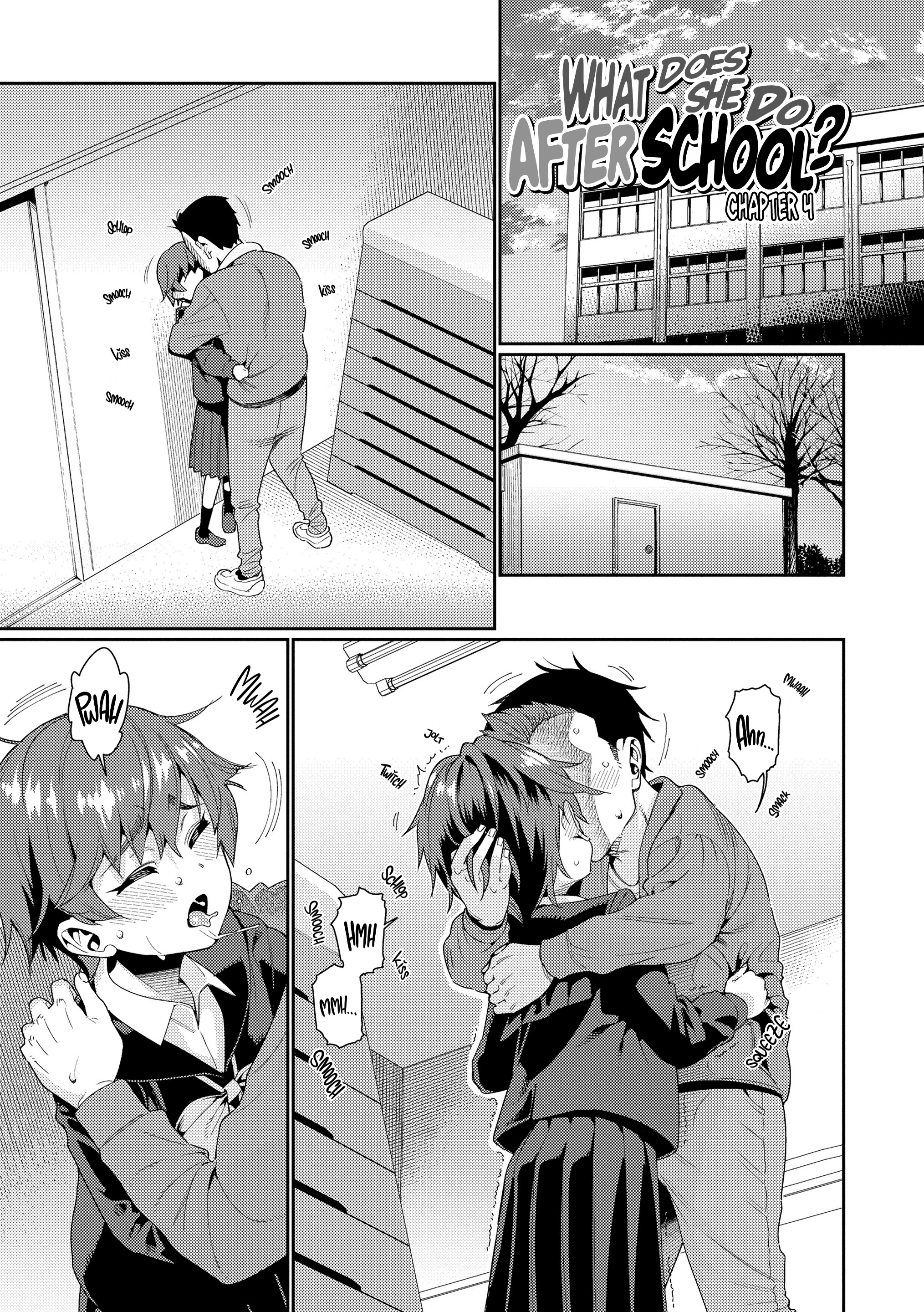What Does She Do After School 4 porn comic picture 1