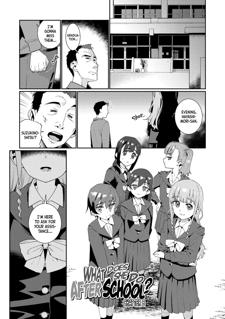 What Does She Do After School 5 porn comic picture 1