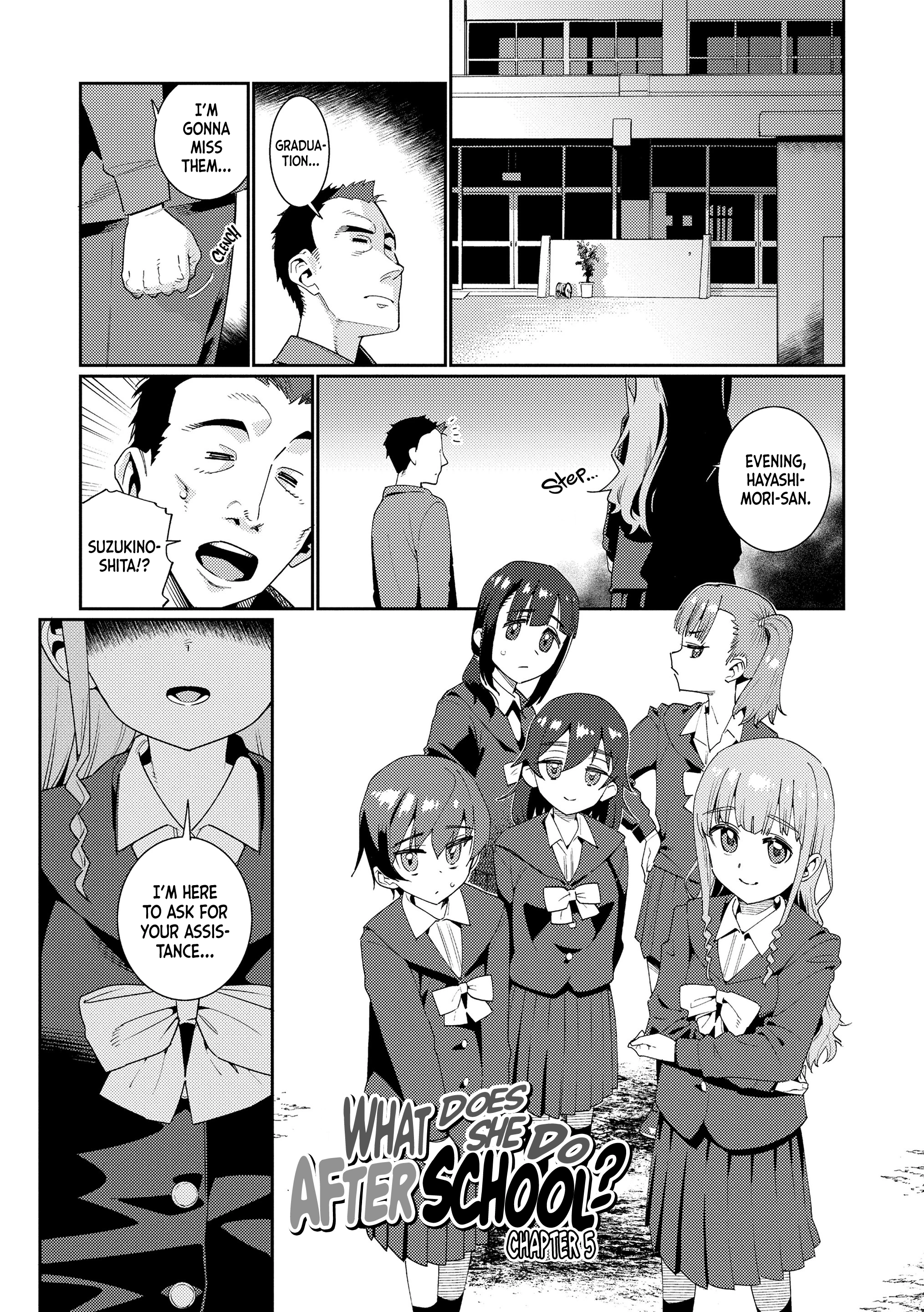 What Does She Do After School 5 porn comic picture 1