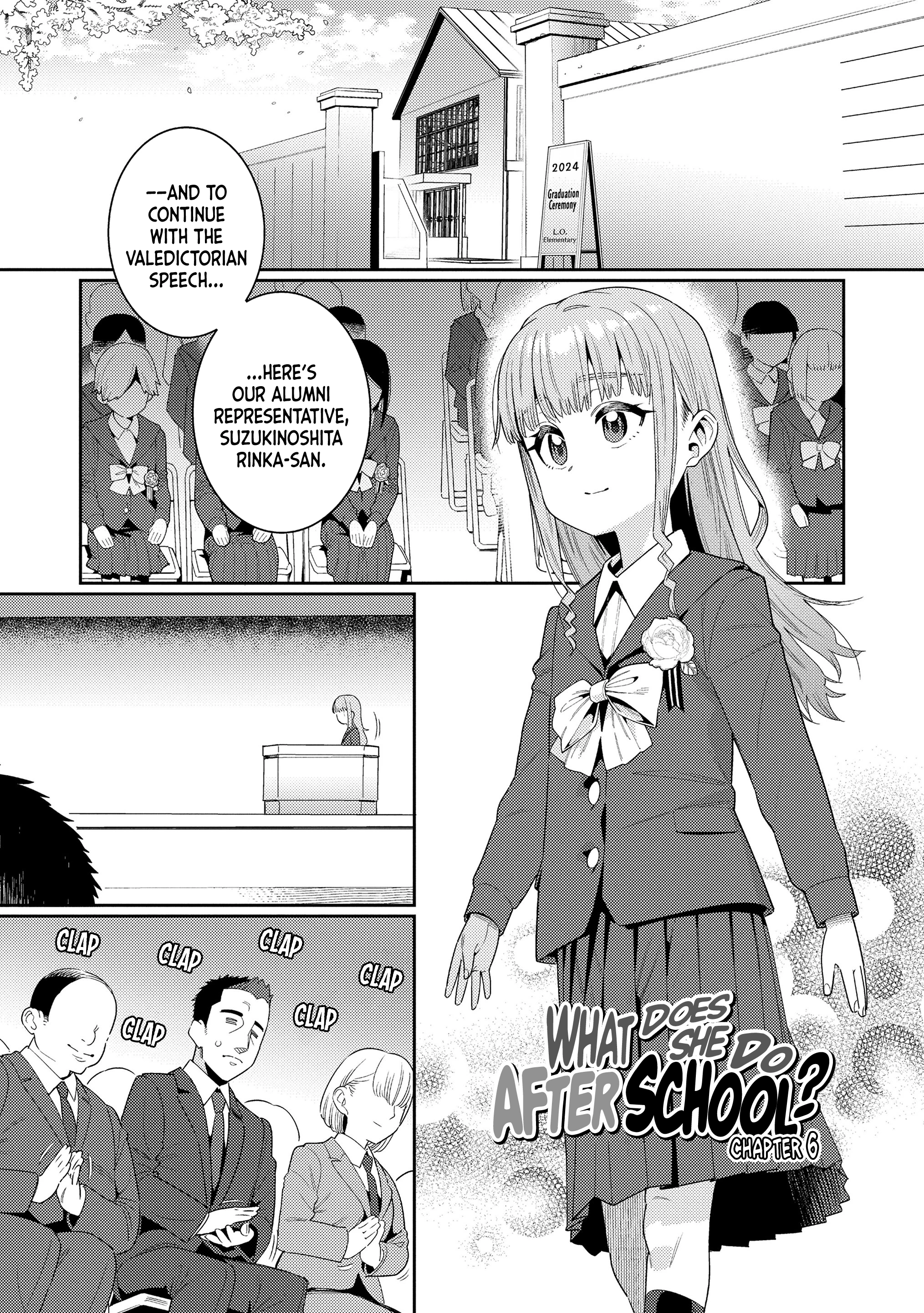 What Does She Do After School 6 porn comic picture 1