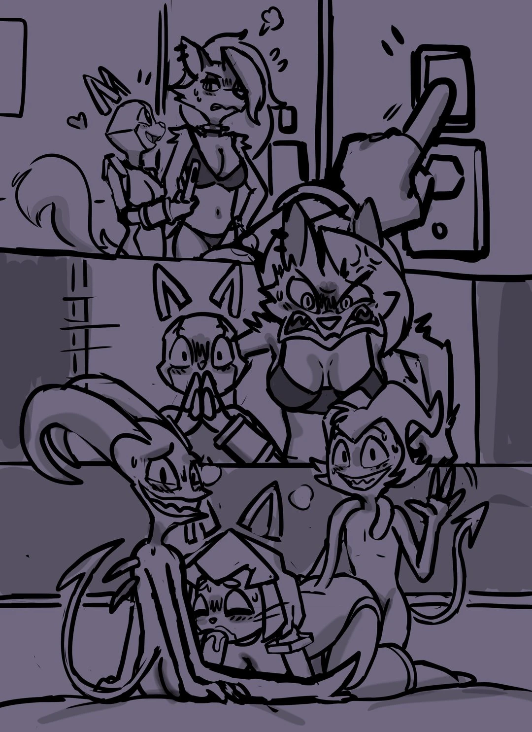What owning a server is like? porn comic picture 6