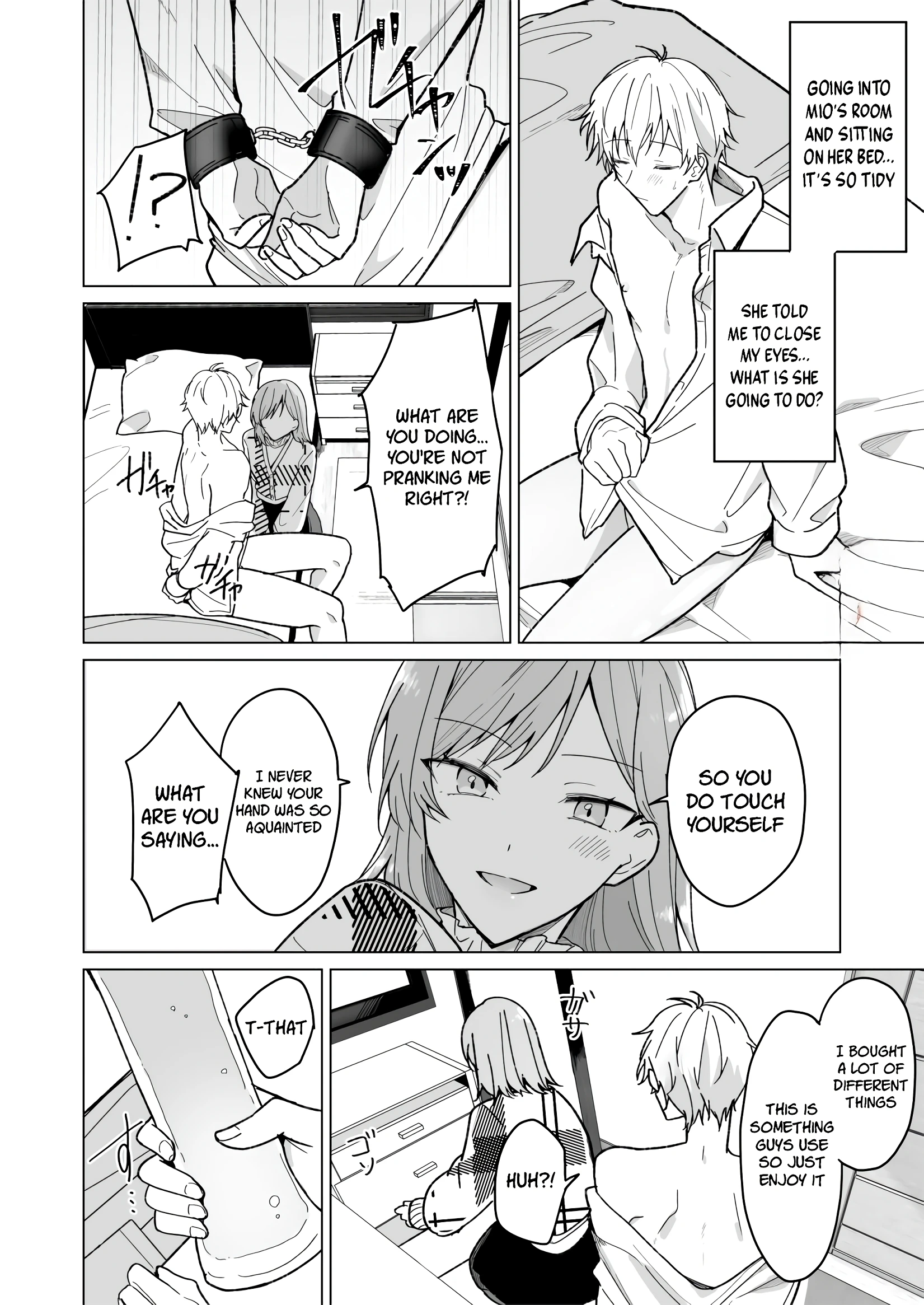 When I Prank My Handsome Boyfriend, He’s So Cute, I Can’t Stop Teasing Him porn comic picture 11
