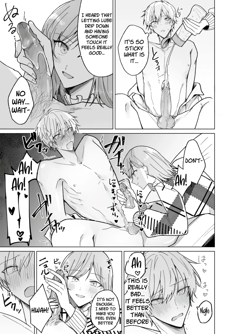 When I Prank My Handsome Boyfriend, He’s So Cute, I Can’t Stop Teasing Him porn comic picture 12