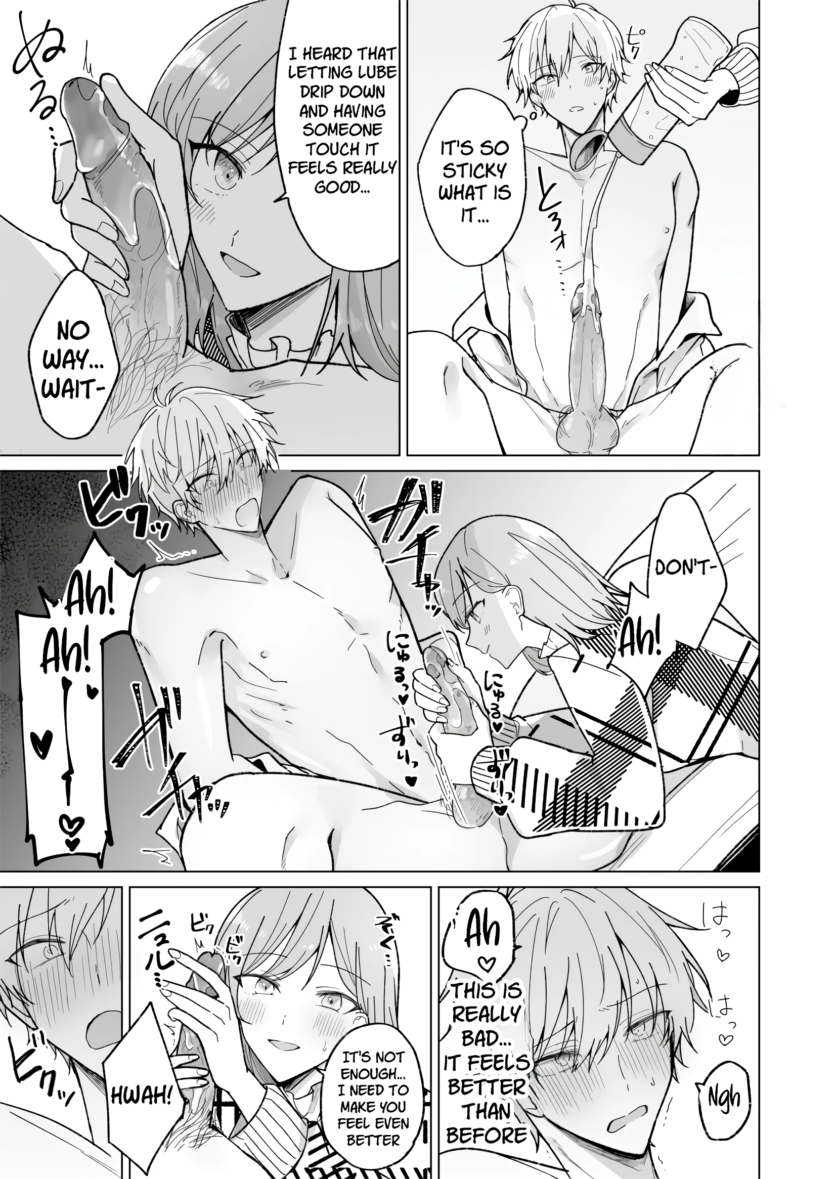 When I Prank My Handsome Boyfriend, He’s So Cute, I Can’t Stop Teasing Him porn comic picture 12