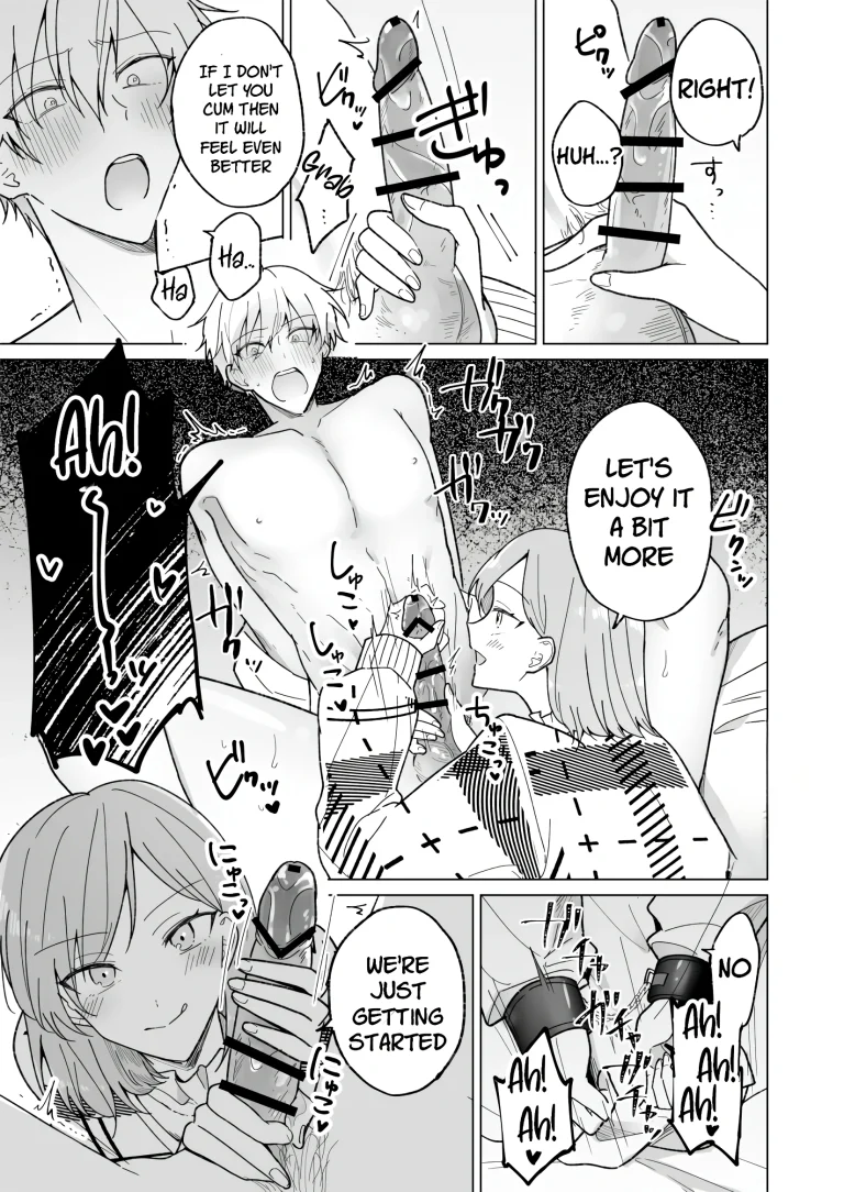 When I Prank My Handsome Boyfriend, He’s So Cute, I Can’t Stop Teasing Him porn comic picture 14