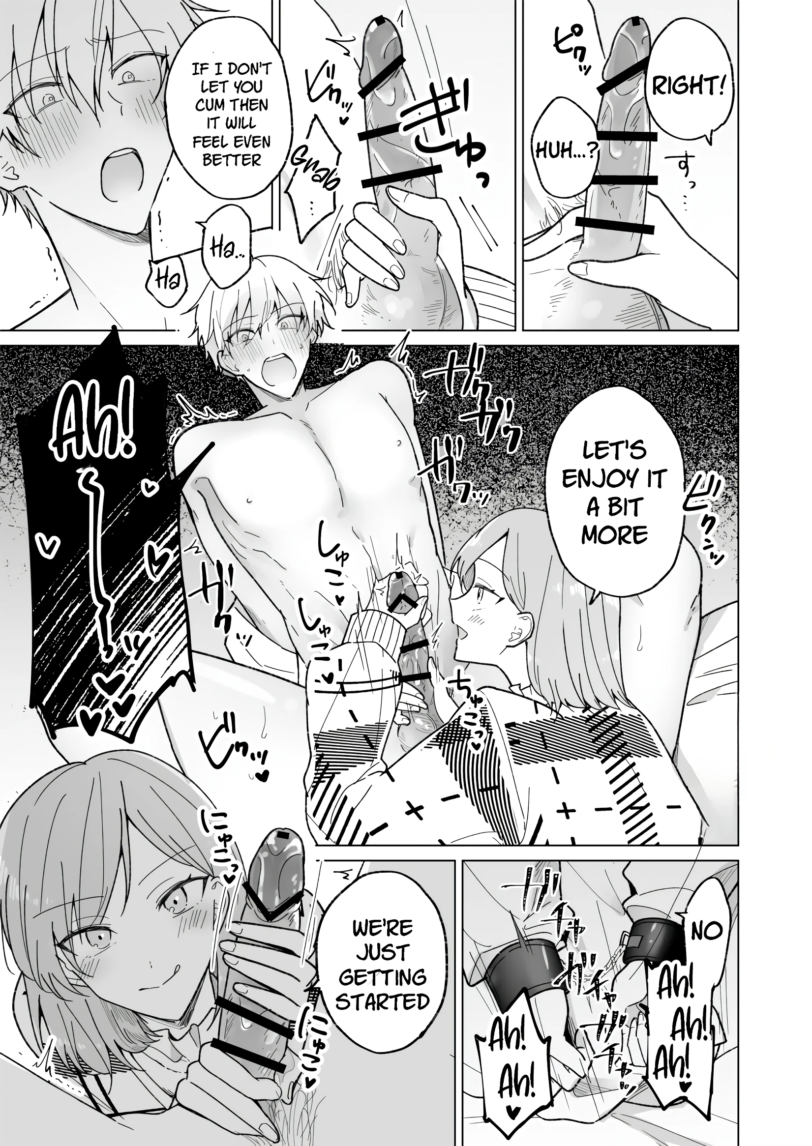 When I Prank My Handsome Boyfriend, He’s So Cute, I Can’t Stop Teasing Him porn comic picture 14