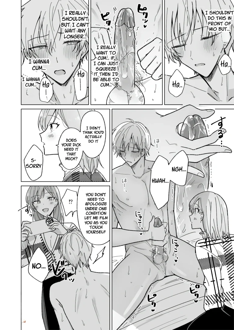 When I Prank My Handsome Boyfriend, He’s So Cute, I Can’t Stop Teasing Him porn comic picture 23