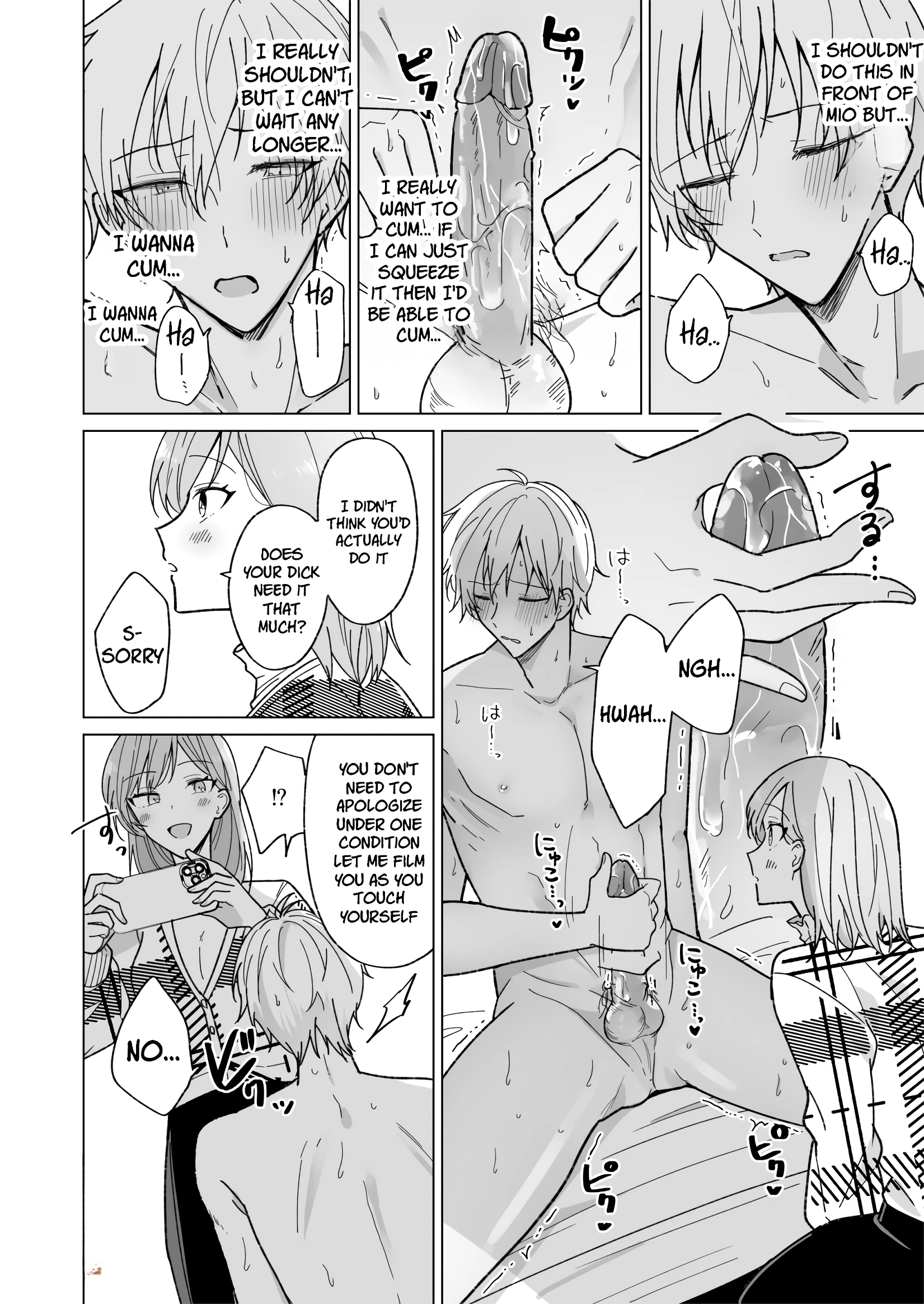 When I Prank My Handsome Boyfriend, He’s So Cute, I Can’t Stop Teasing Him porn comic picture 23