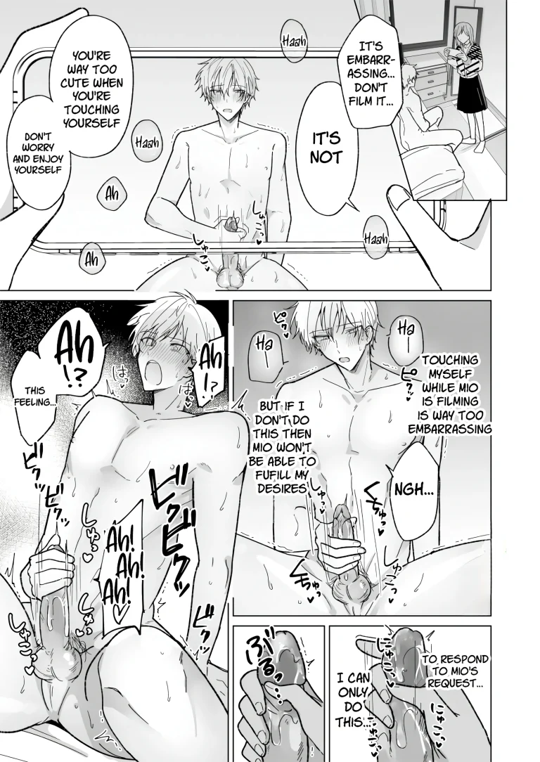 When I Prank My Handsome Boyfriend, He’s So Cute, I Can’t Stop Teasing Him porn comic picture 24