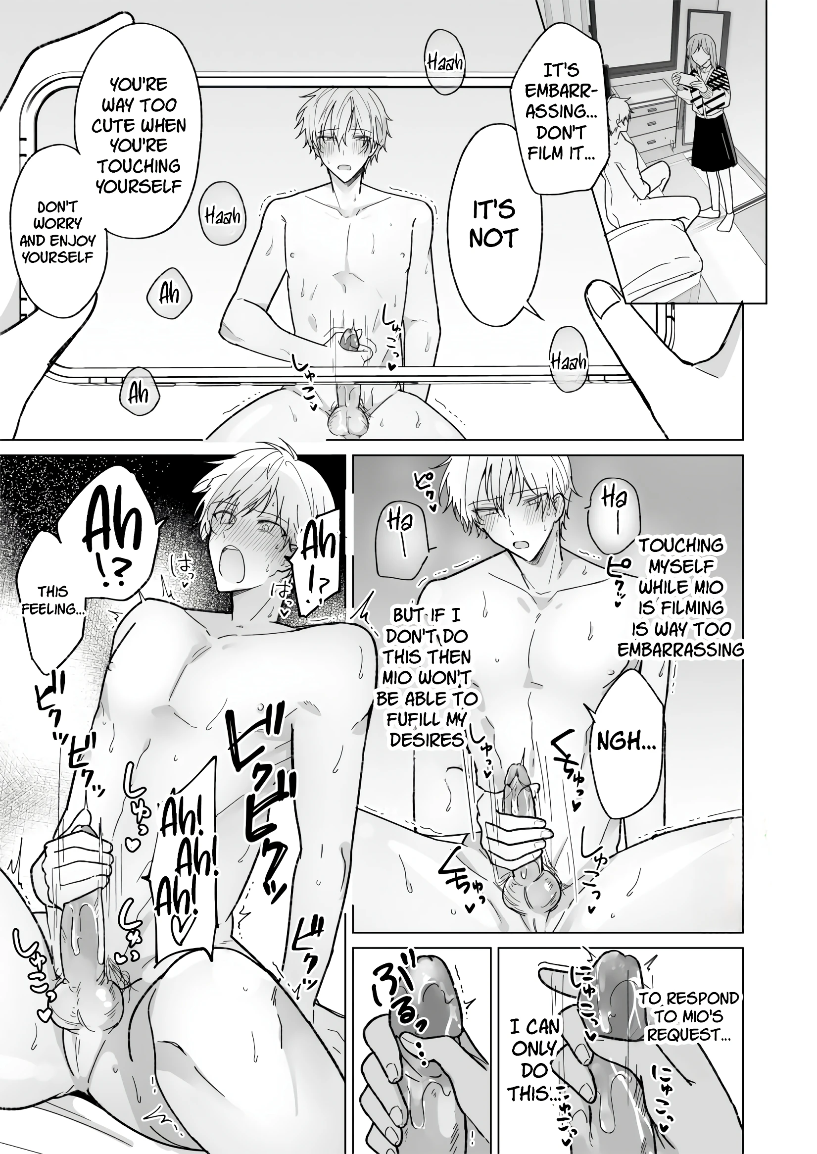 When I Prank My Handsome Boyfriend, He’s So Cute, I Can’t Stop Teasing Him porn comic picture 24