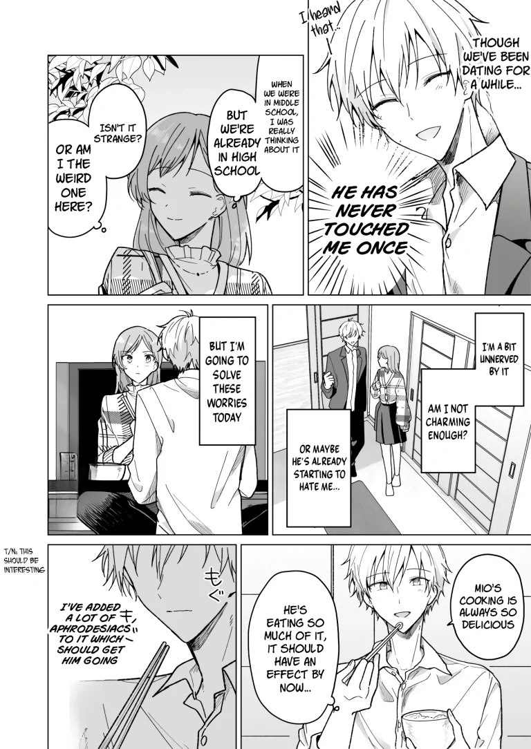 When I Prank My Handsome Boyfriend, He’s So Cute, I Can’t Stop Teasing Him porn comic picture 3