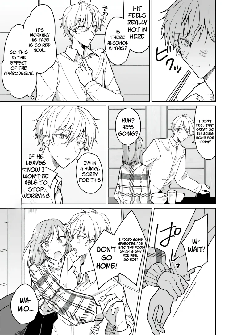 When I Prank My Handsome Boyfriend, He’s So Cute, I Can’t Stop Teasing Him porn comic picture 4
