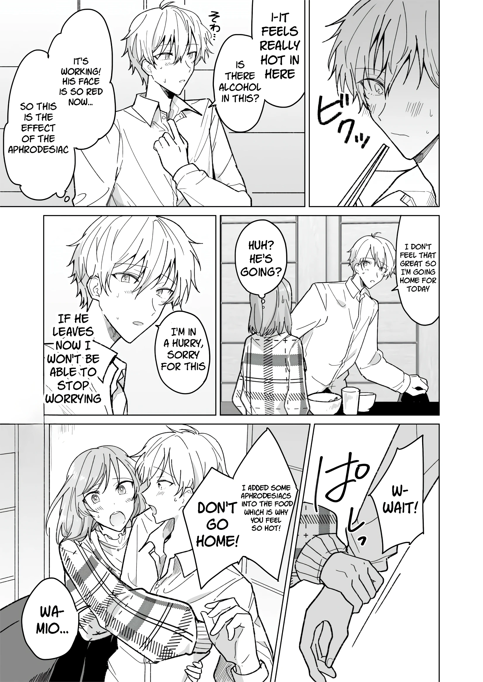 When I Prank My Handsome Boyfriend, He’s So Cute, I Can’t Stop Teasing Him porn comic picture 4