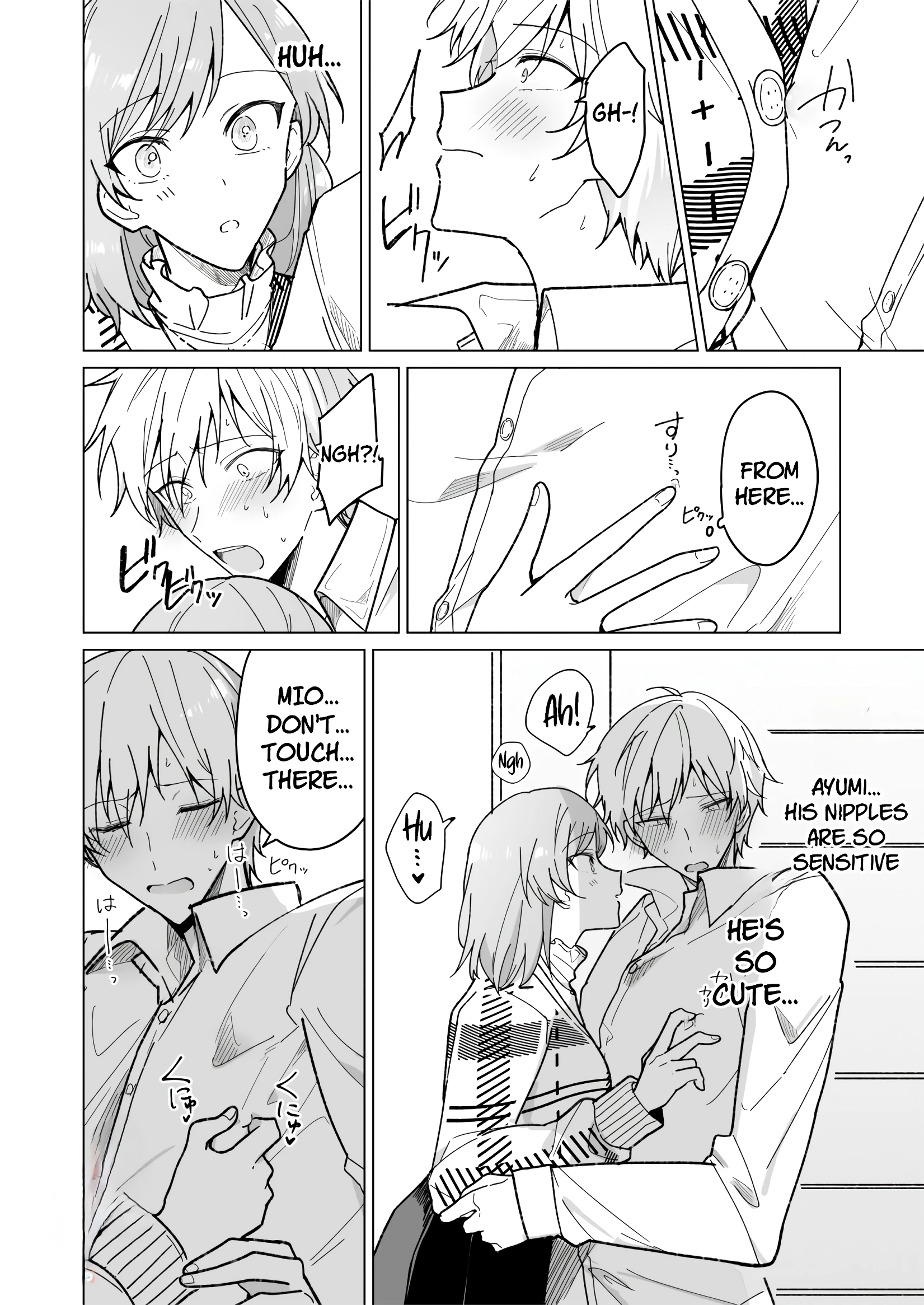 When I Prank My Handsome Boyfriend, He’s So Cute, I Can’t Stop Teasing Him porn comic picture 5