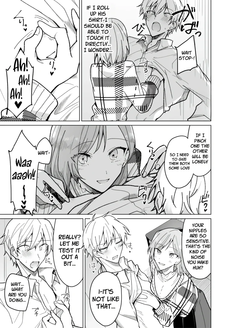 When I Prank My Handsome Boyfriend, He’s So Cute, I Can’t Stop Teasing Him porn comic picture 6