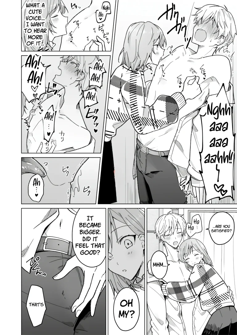 When I Prank My Handsome Boyfriend, He’s So Cute, I Can’t Stop Teasing Him porn comic picture 7