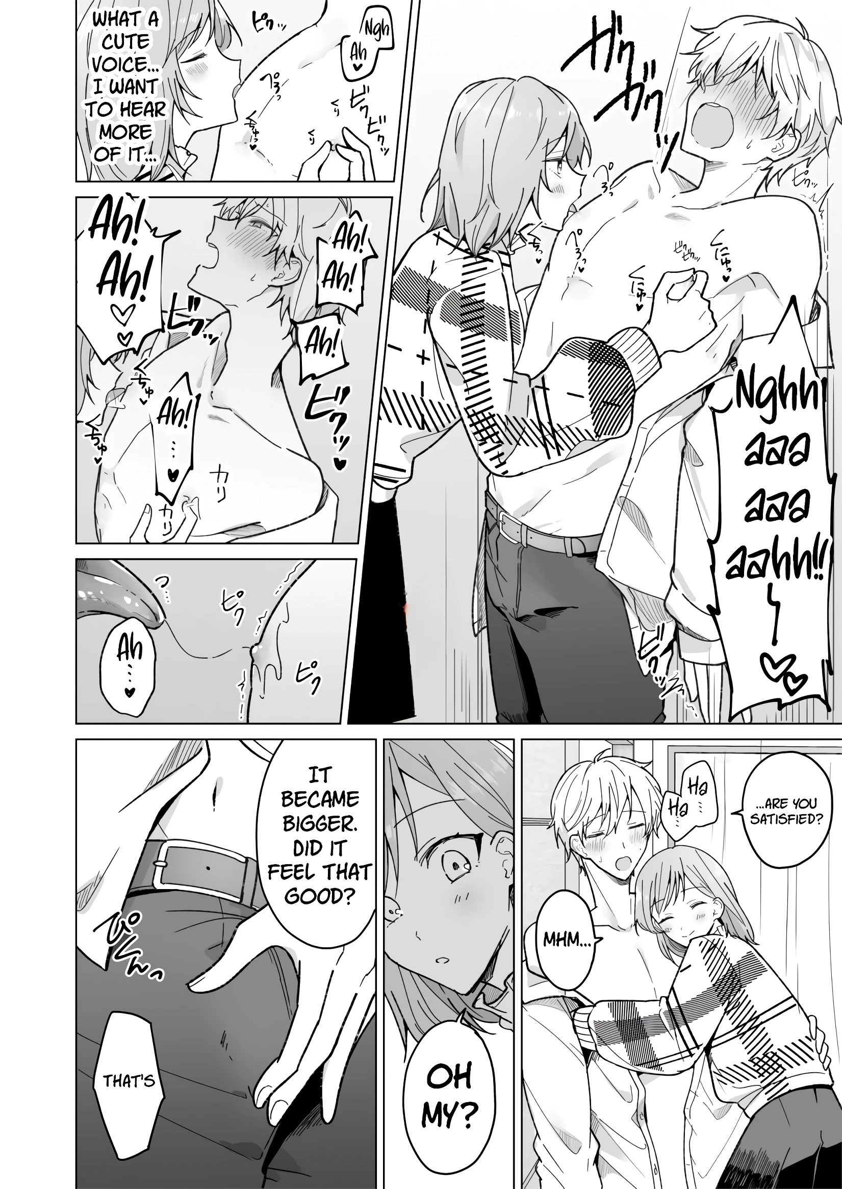 When I Prank My Handsome Boyfriend, He’s So Cute, I Can’t Stop Teasing Him porn comic picture 7