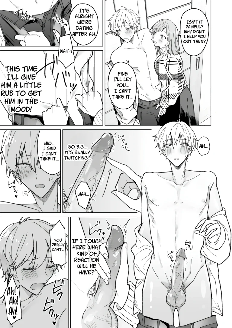 When I Prank My Handsome Boyfriend, He’s So Cute, I Can’t Stop Teasing Him porn comic picture 8