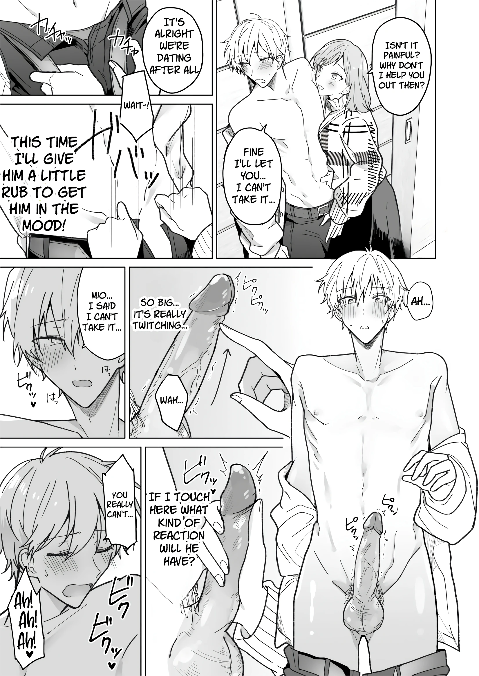 When I Prank My Handsome Boyfriend, He’s So Cute, I Can’t Stop Teasing Him porn comic picture 8