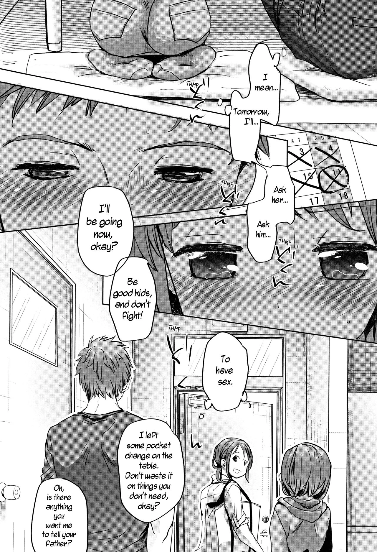 While our parents are away - Shishunki no Kokoro porn comic picture 12