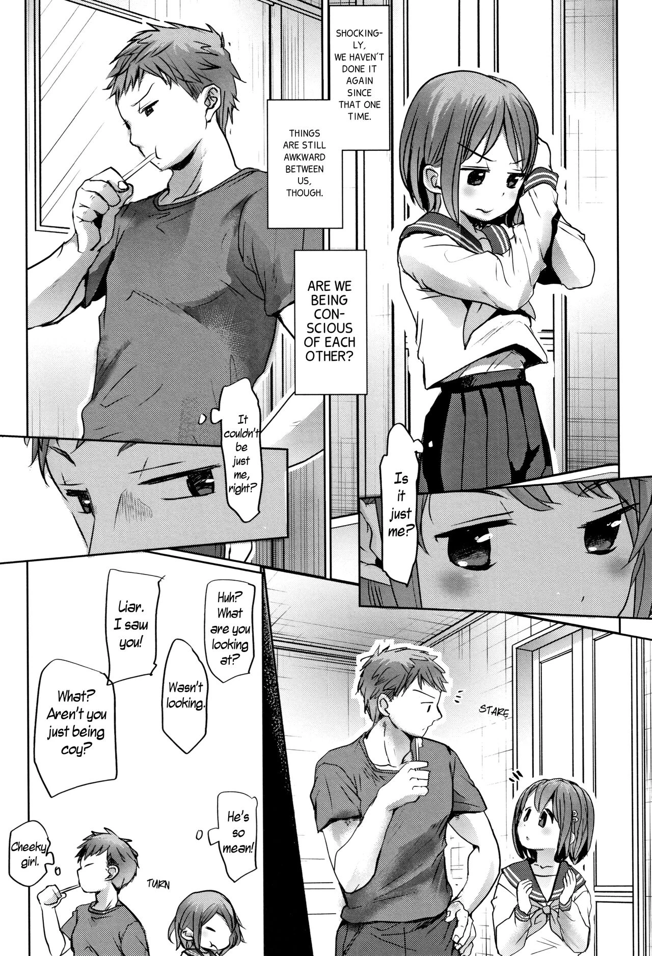 While our parents are away - Shishunki no Kokoro porn comic picture 3