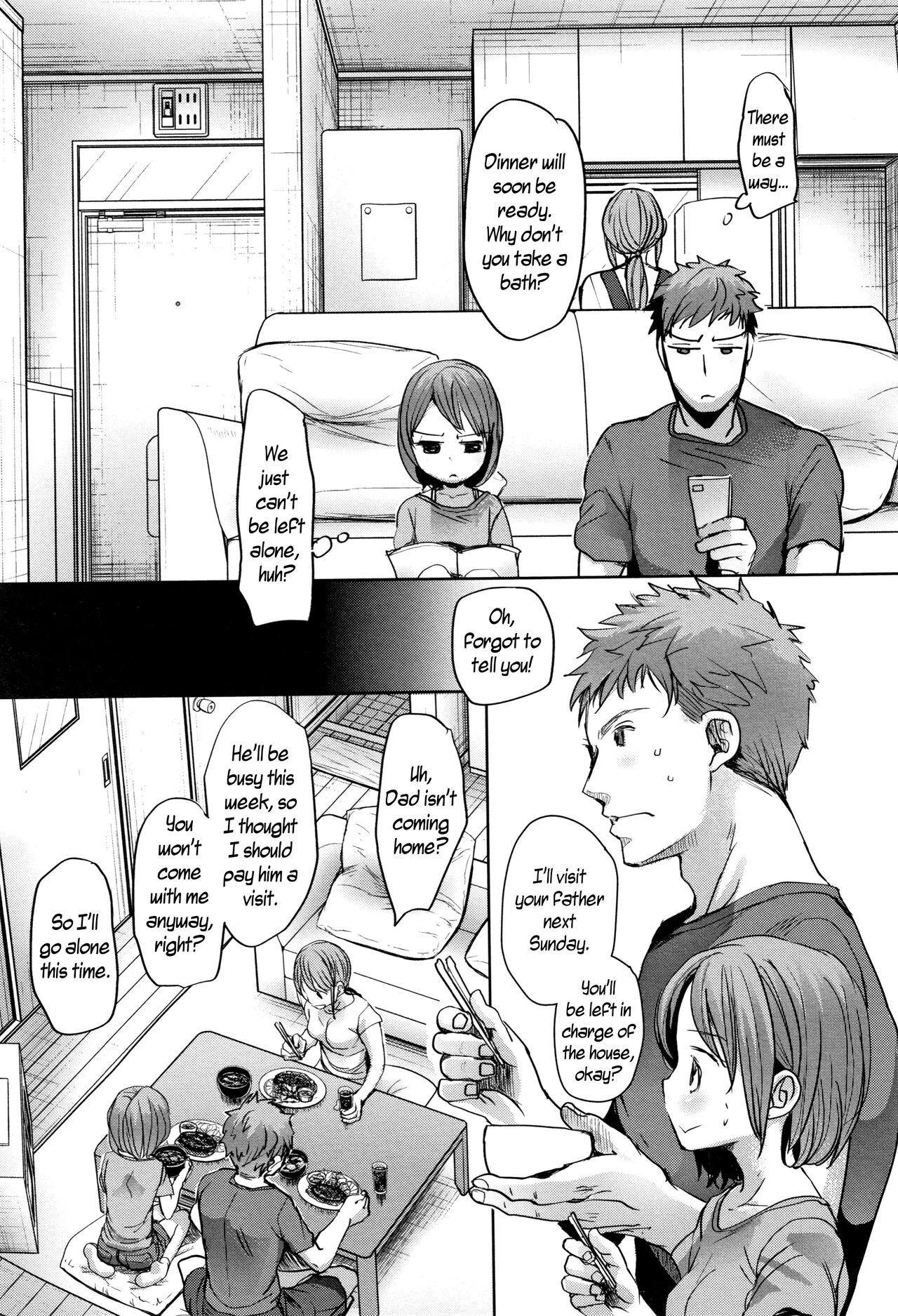While our parents are away - Shishunki no Kokoro porn comic picture 9