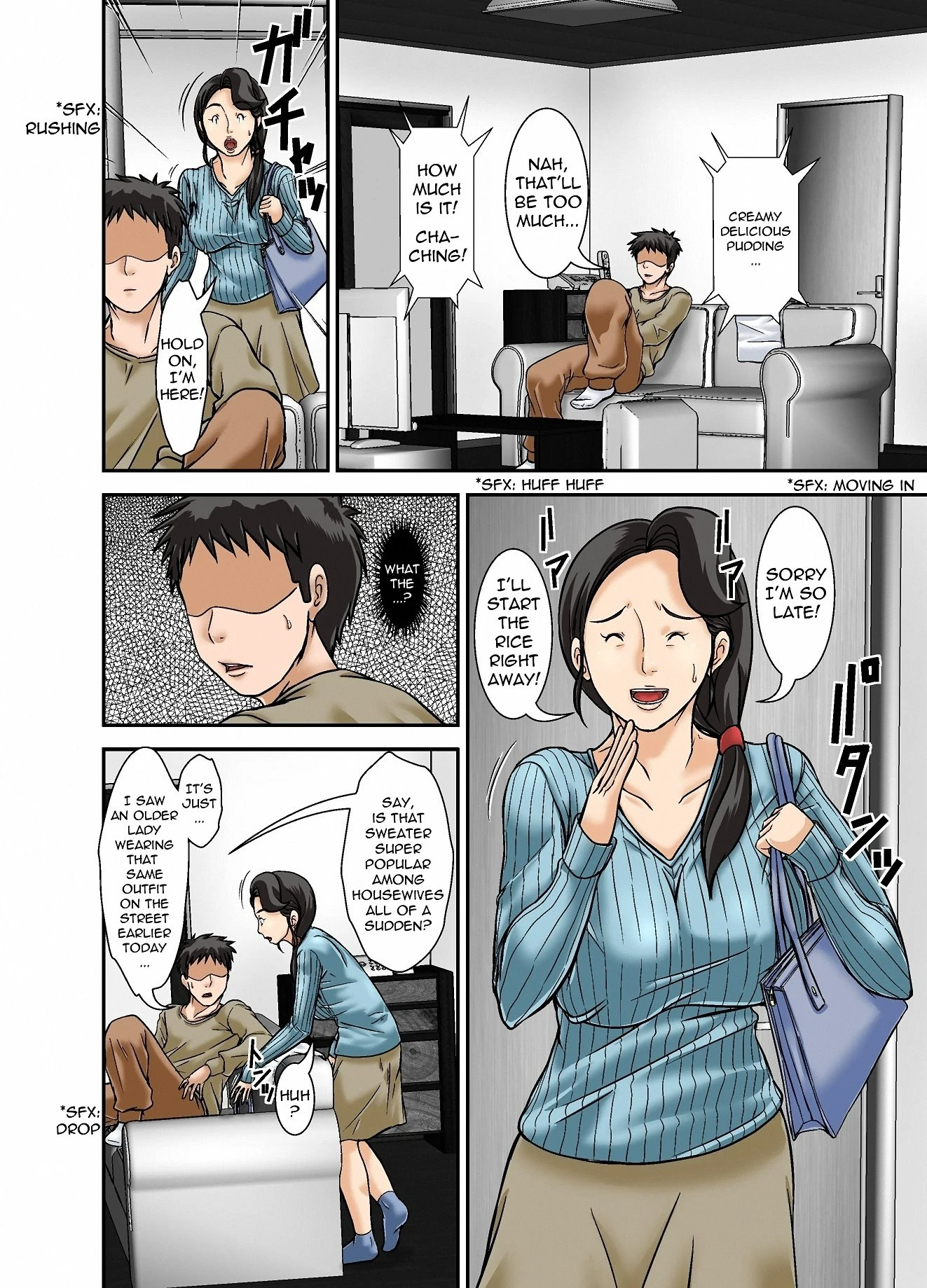 Why This Ordinary Housewife Resorted to Sex Work ~Son Edition porn comic picture 10