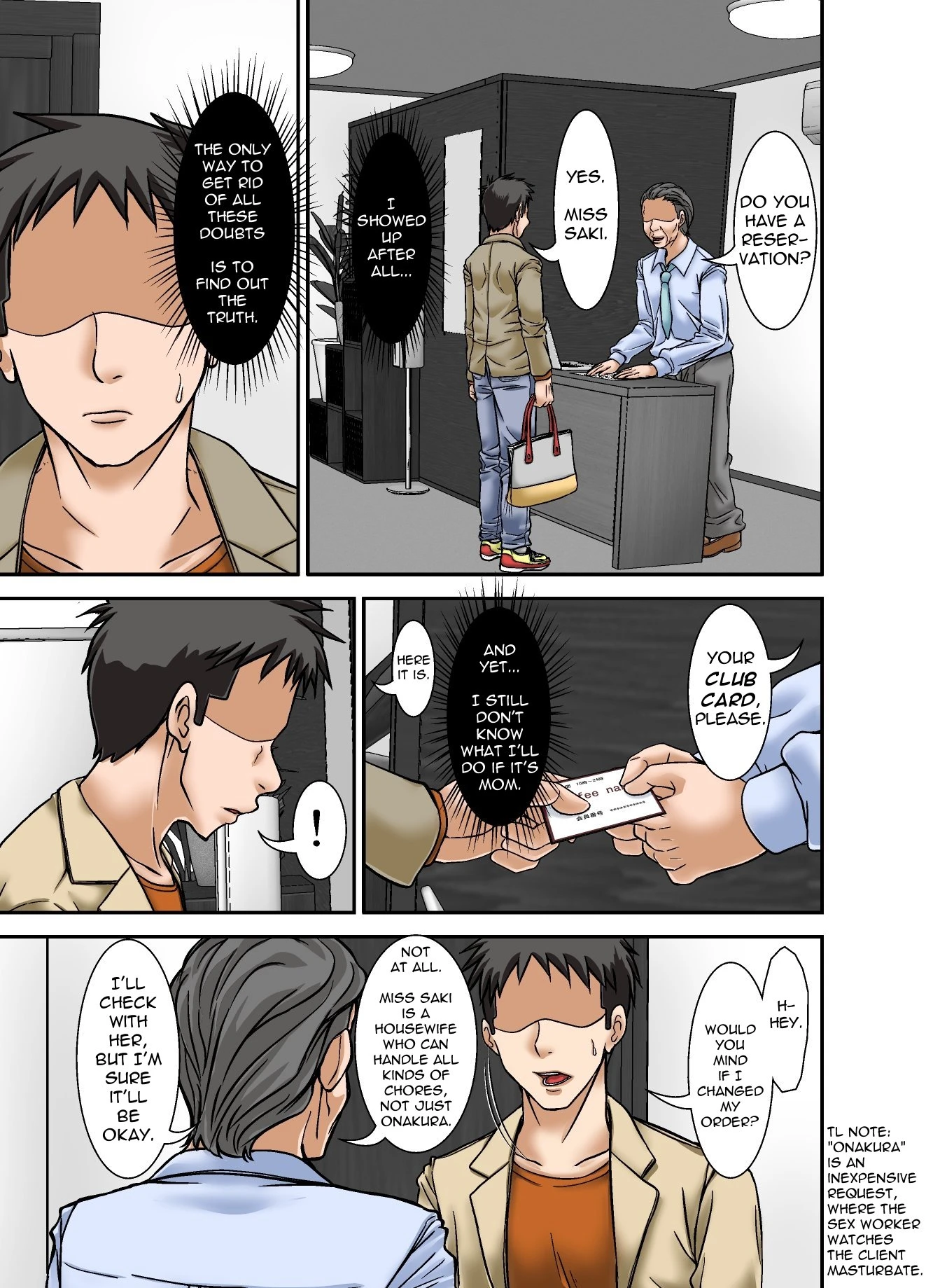 Why This Ordinary Housewife Resorted to Sex Work ~Son Edition porn comic picture 17