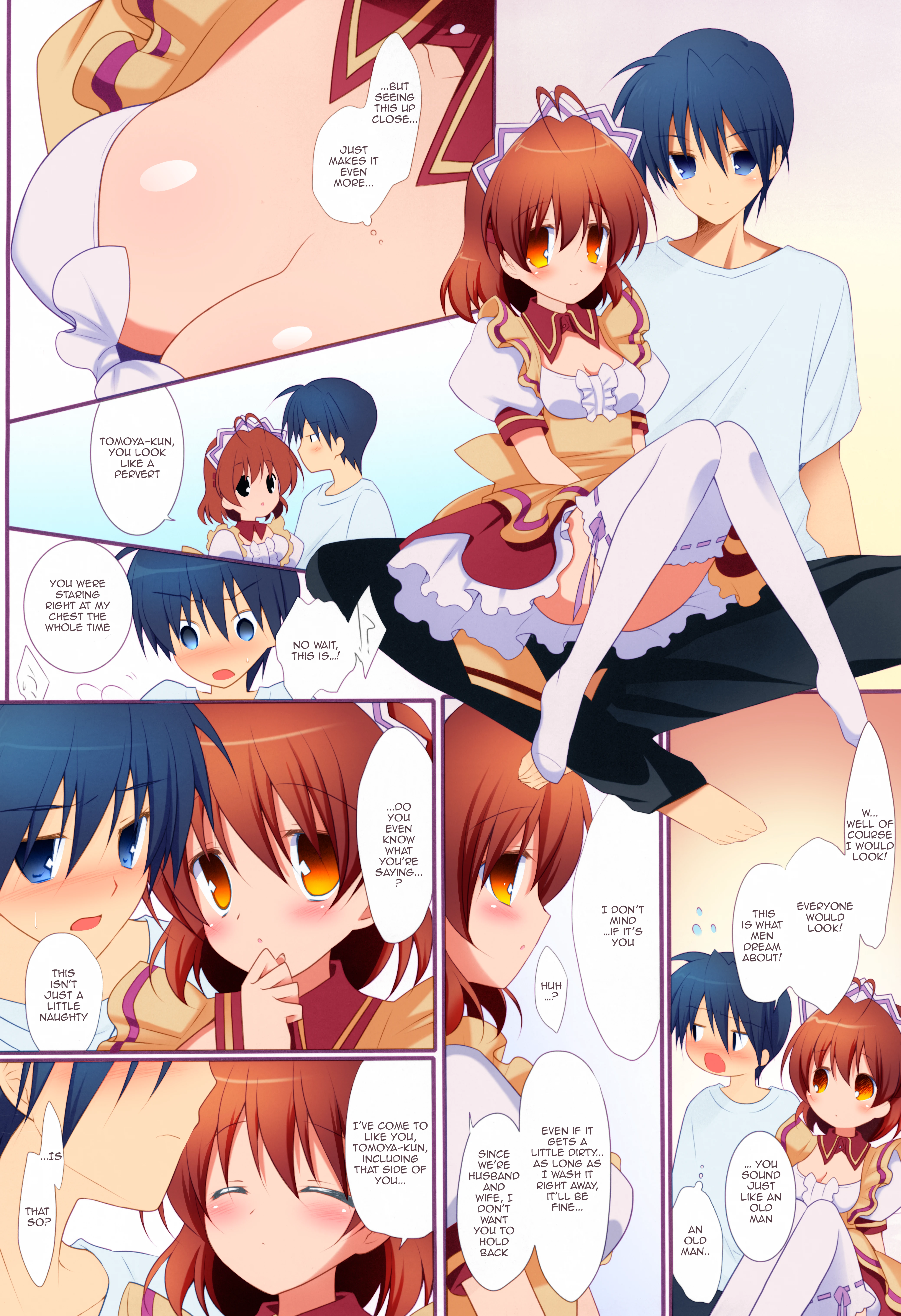 WIFED: That Time My Wife Came Home in Her Uniform, So I Creampied Her All Night! porn comic picture 3