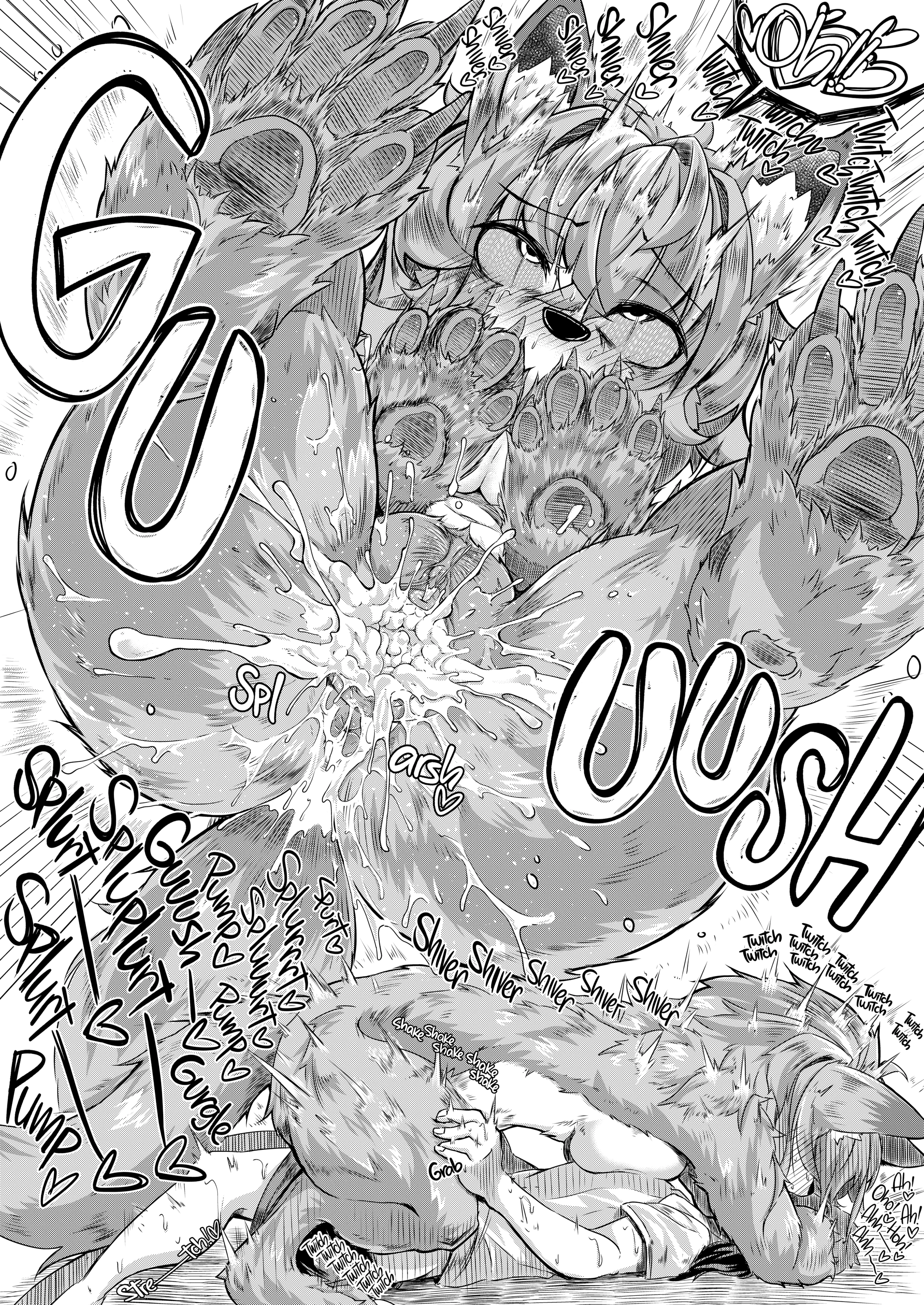 Wolf Girl and Young Man porn comic picture 14