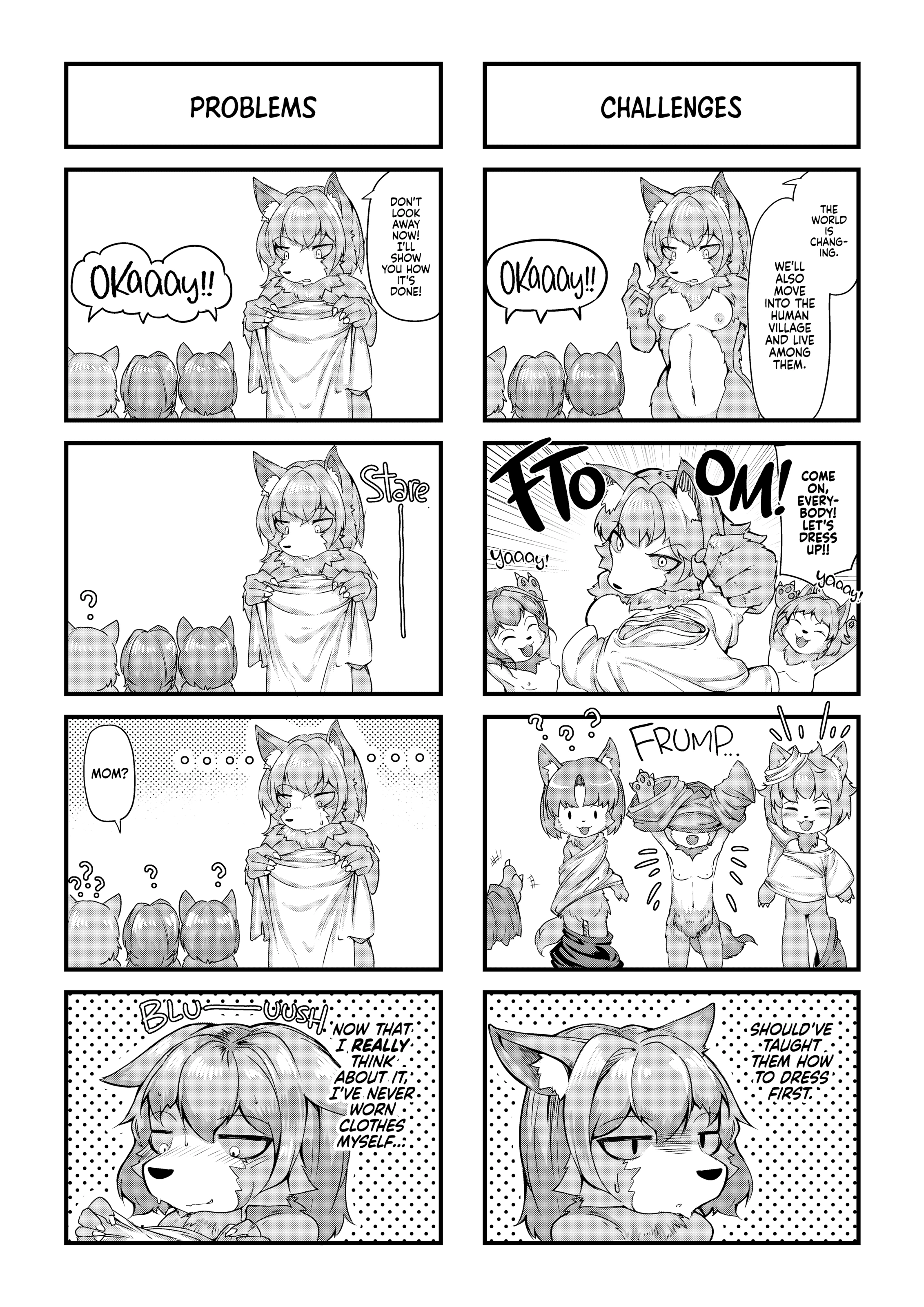 Wolf Girl and Young Man porn comic picture 21