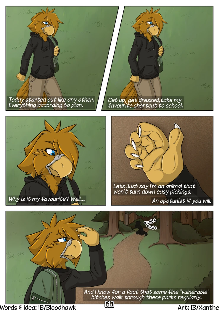 Woodland Perdator porn comic picture 2