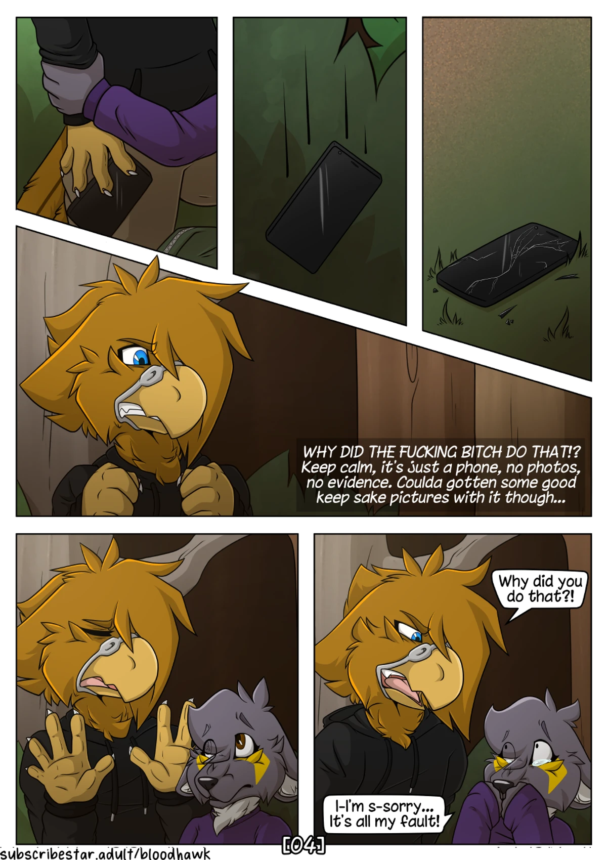 Woodland Perdator porn comic picture 5