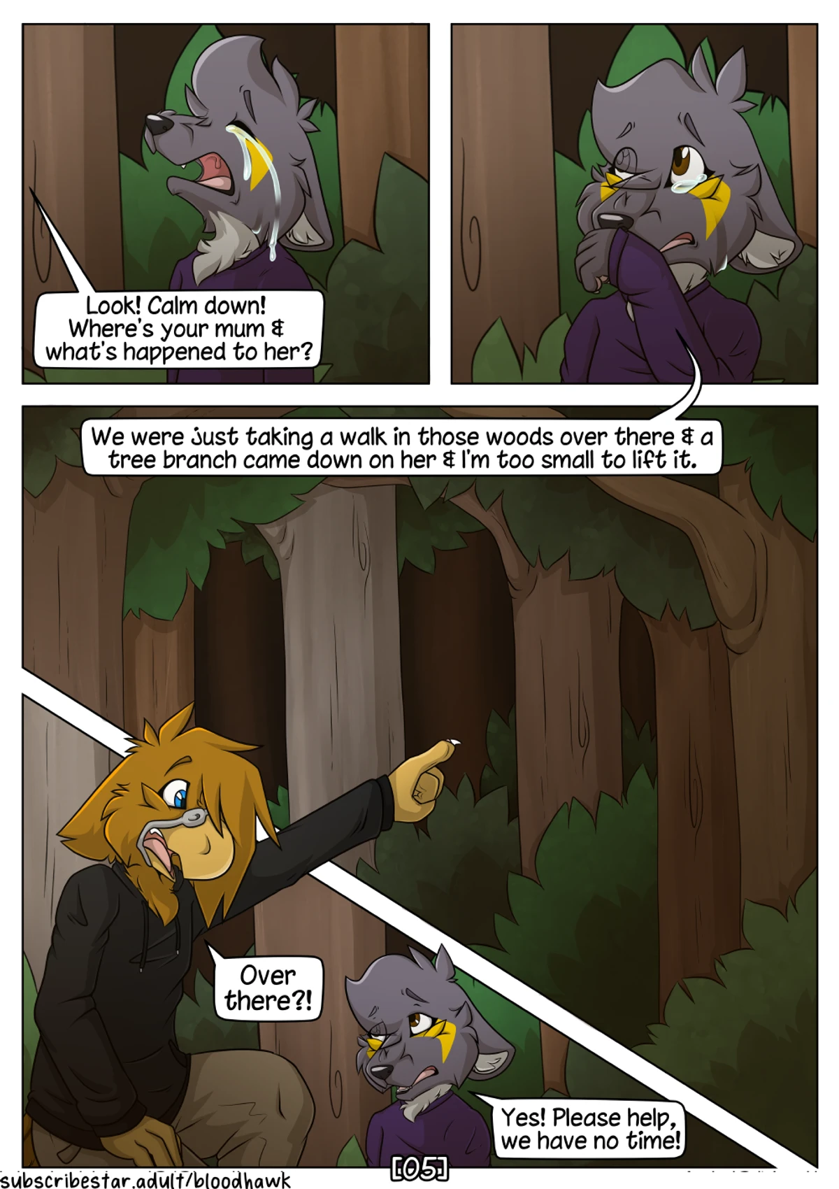 Woodland Perdator porn comic picture 6
