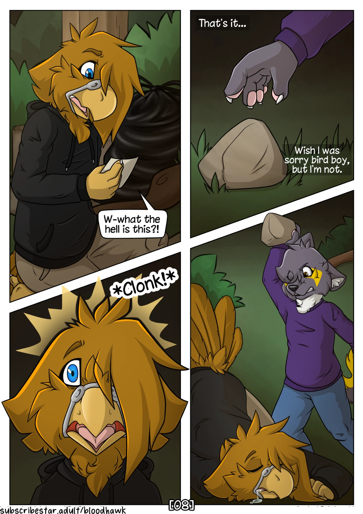 Woodland Perdator porn comic picture 9