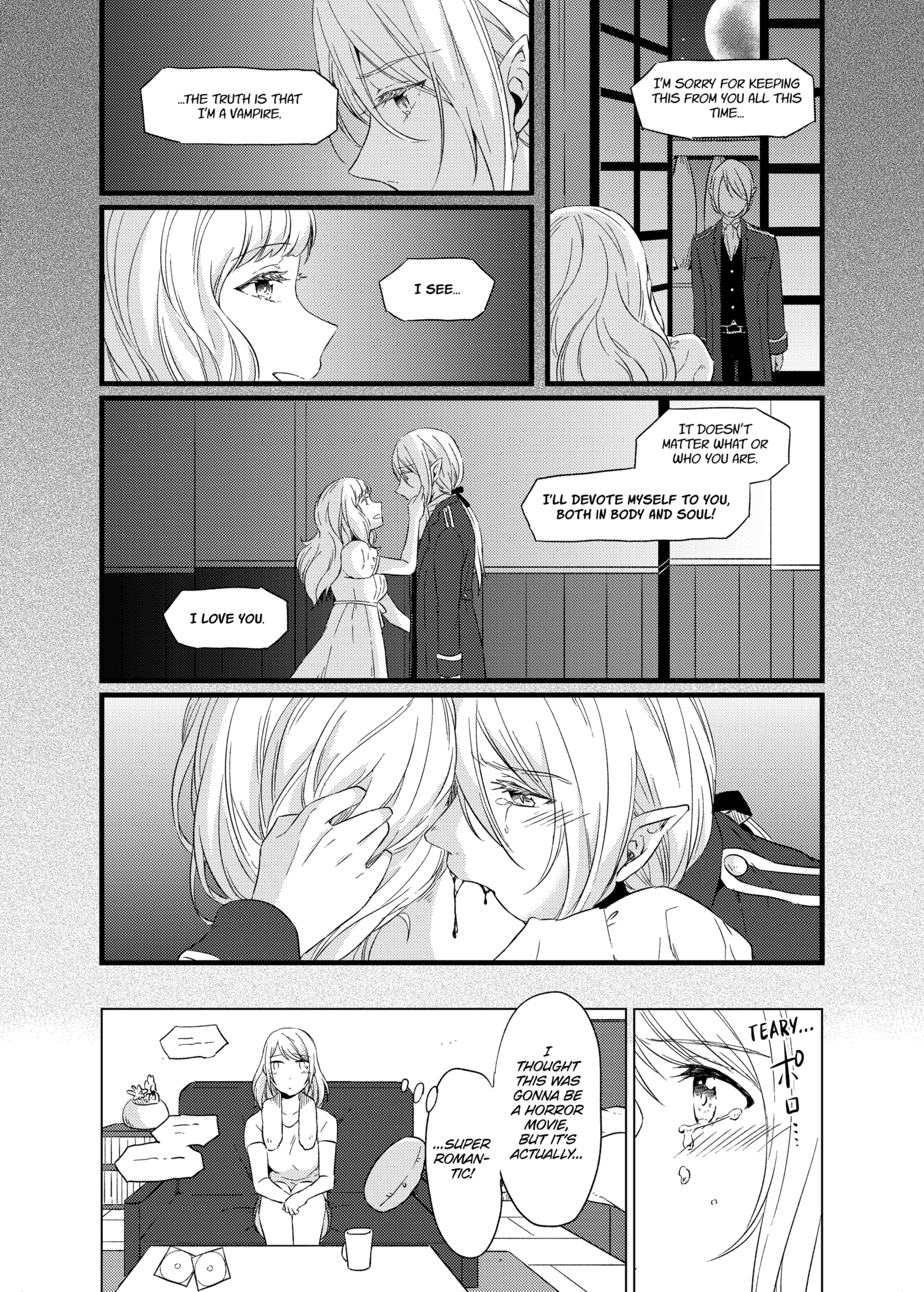 WORKING WITH A VAMPIRE 1 porn comic picture 6