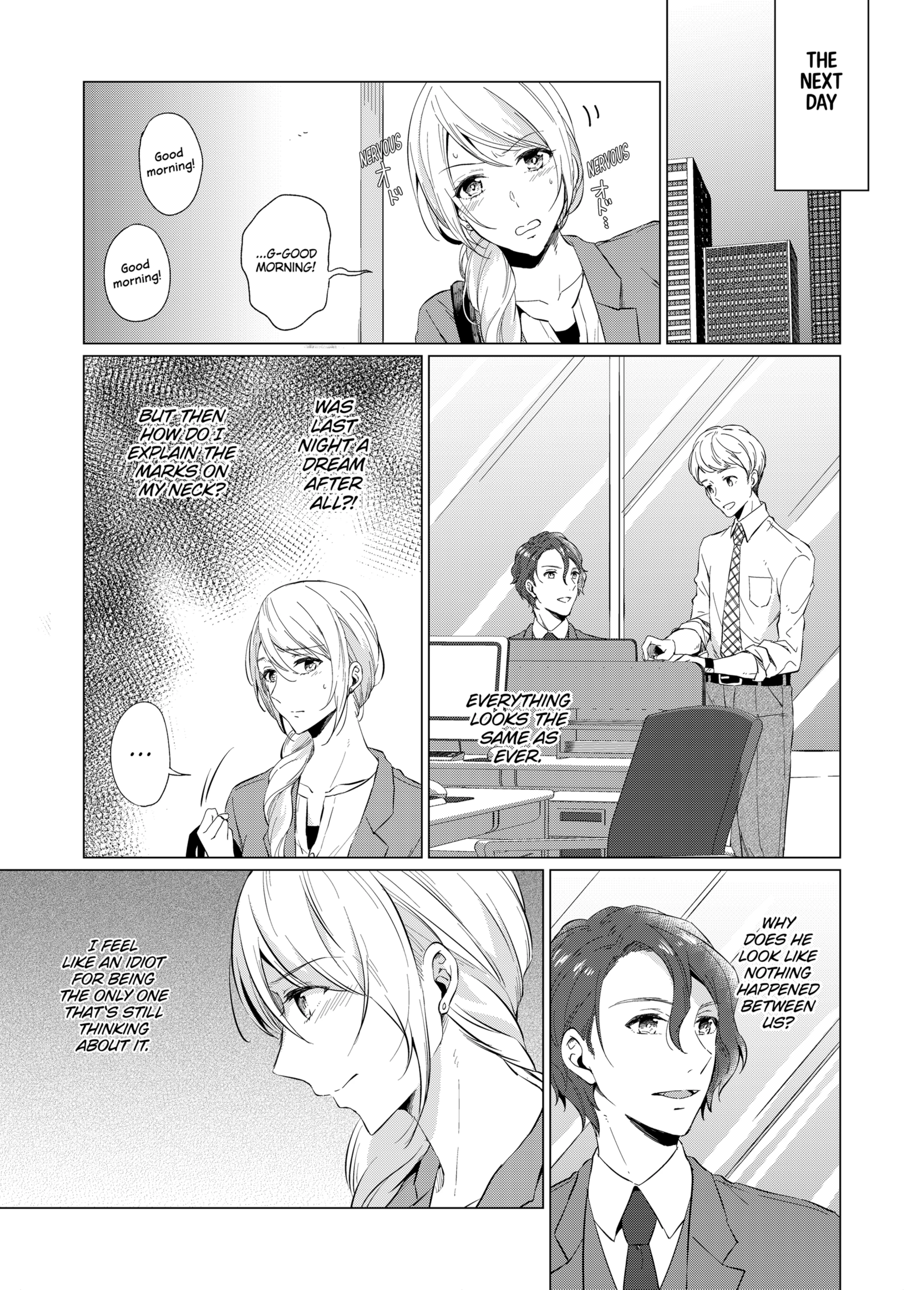 WORKING WITH A VAMPIRE 2 porn comic picture 2