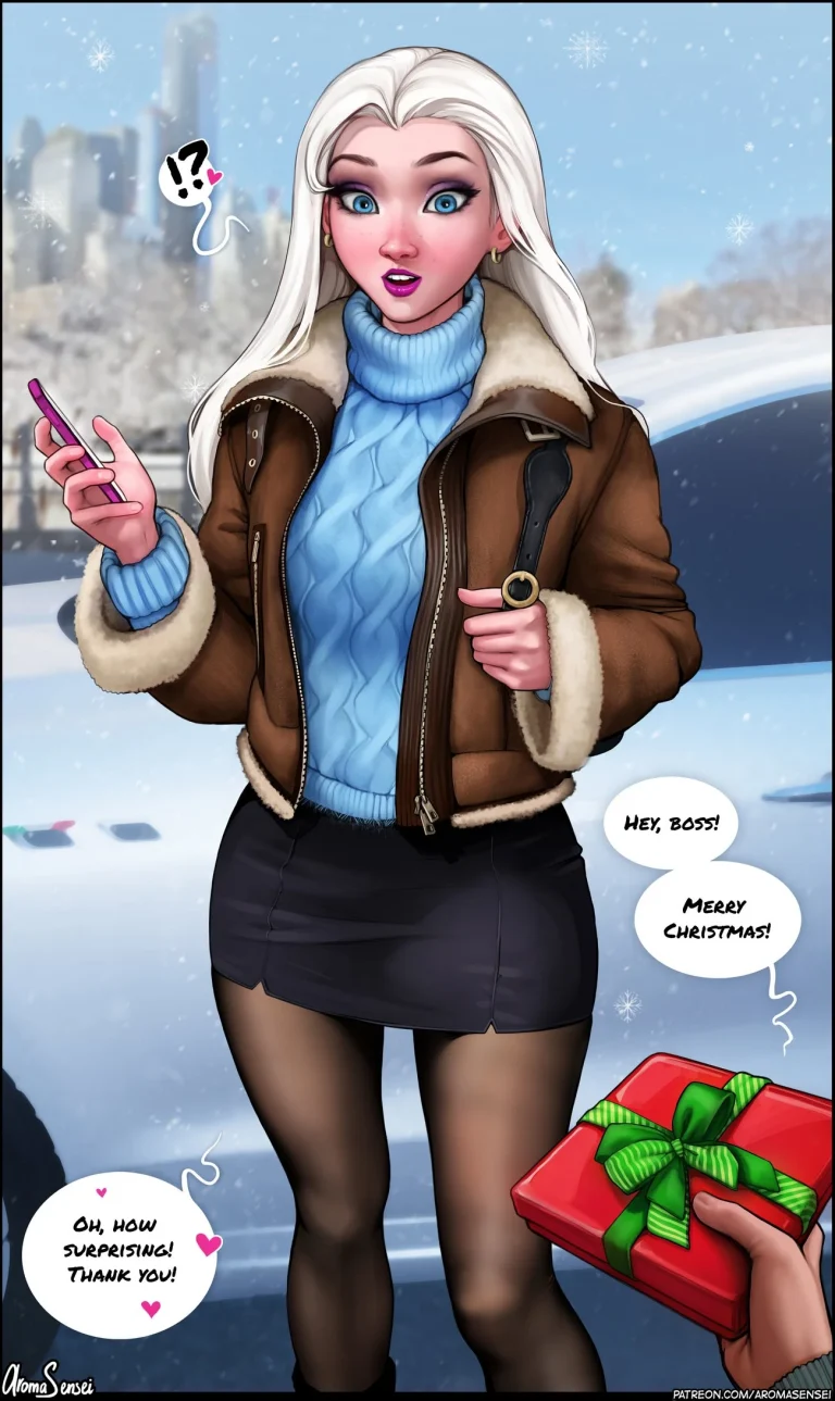 X-mas present for Elsa! (Futa | Shemale) porn comic picture 1