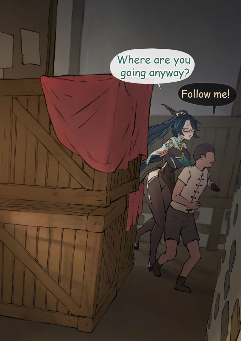 Xianyun - Back alley porn comic picture 1