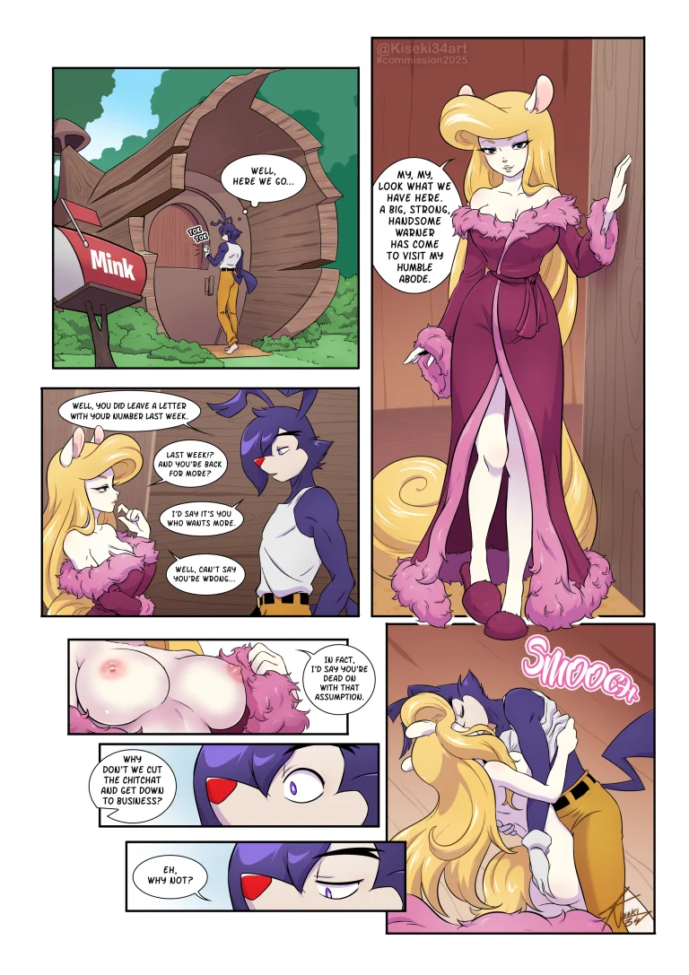 Yakko x Minerva porn comic picture 5