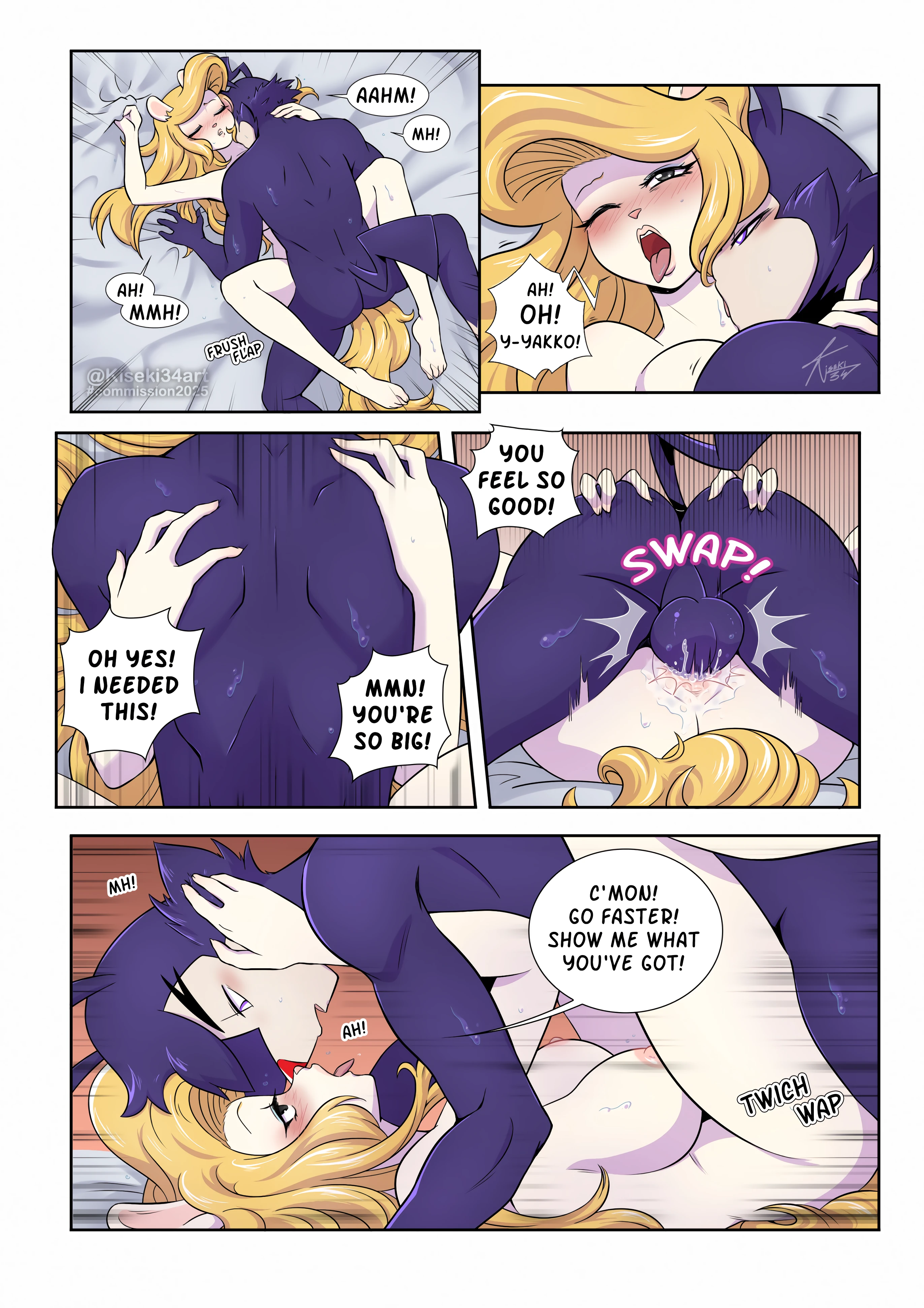 Yakko x Minerva porn comic picture 8