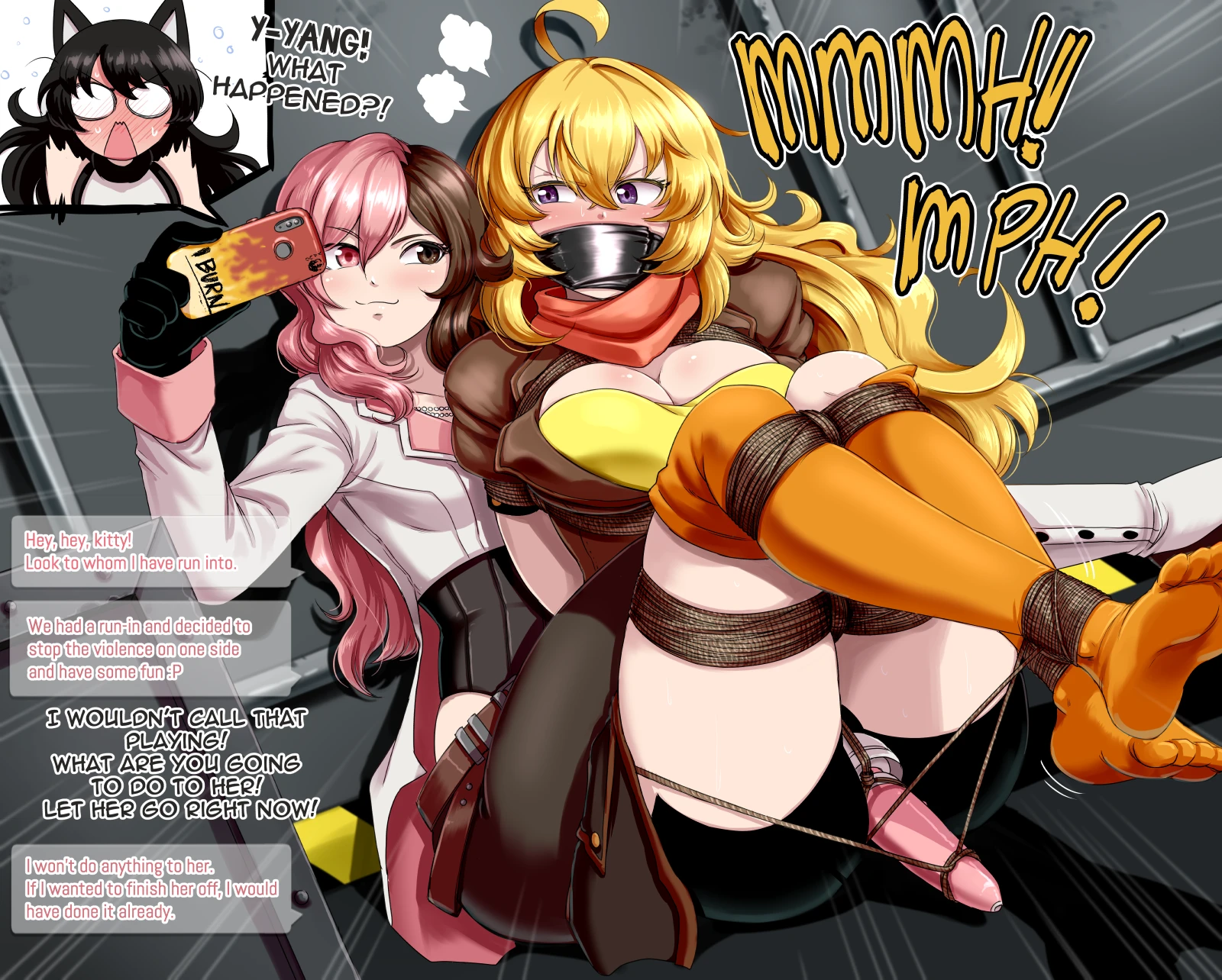 Yang Xiao Long VS Neo porn comic picture 5
