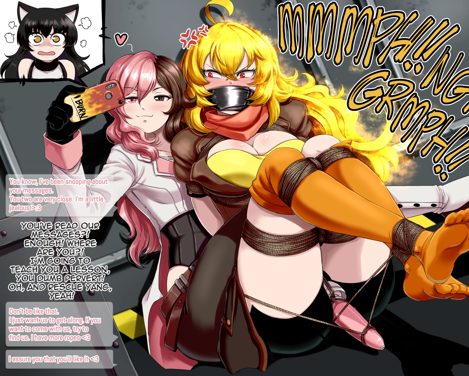 Yang Xiao Long VS Neo porn comic picture 6
