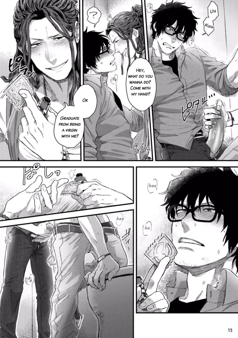 Yarichin DJ Virgin Night porn comic picture 17