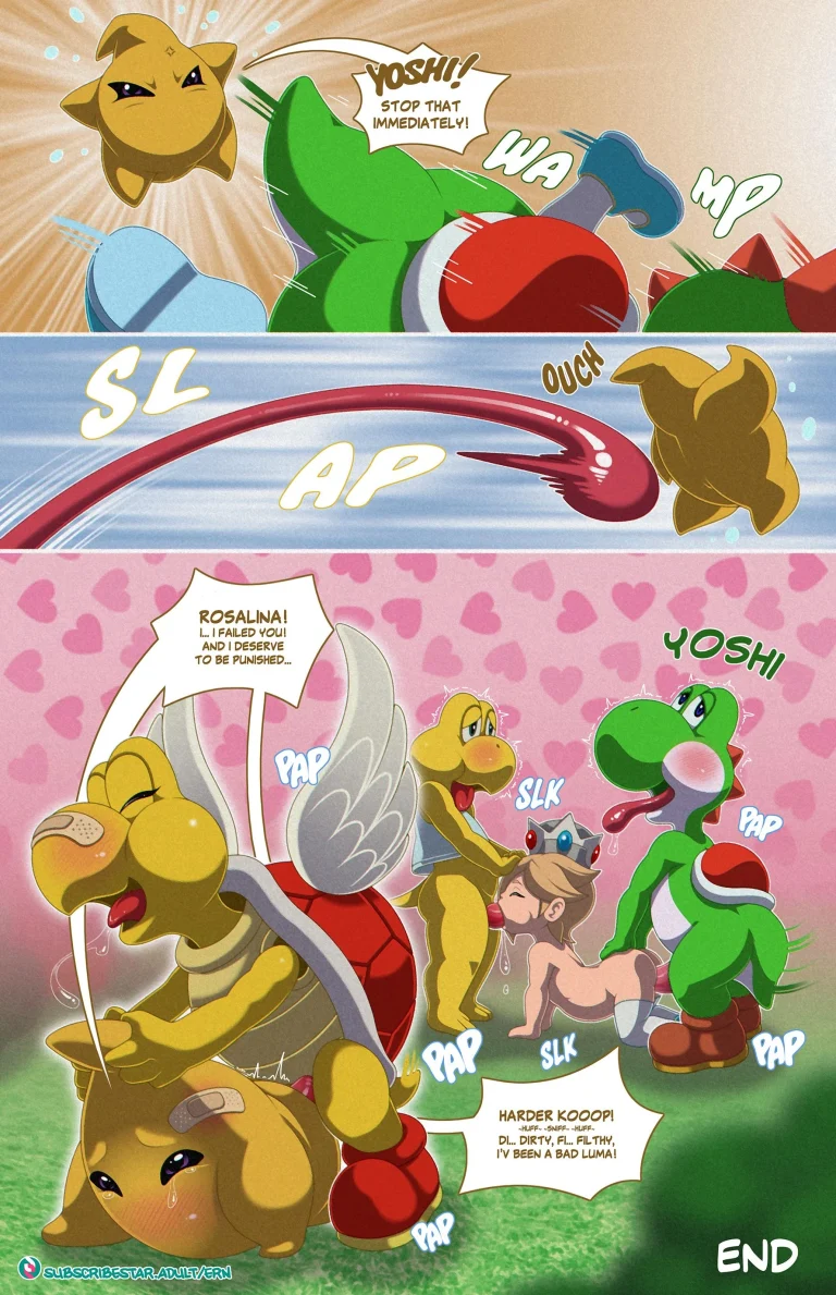 Yoshi's Rescue porn comic picture 7