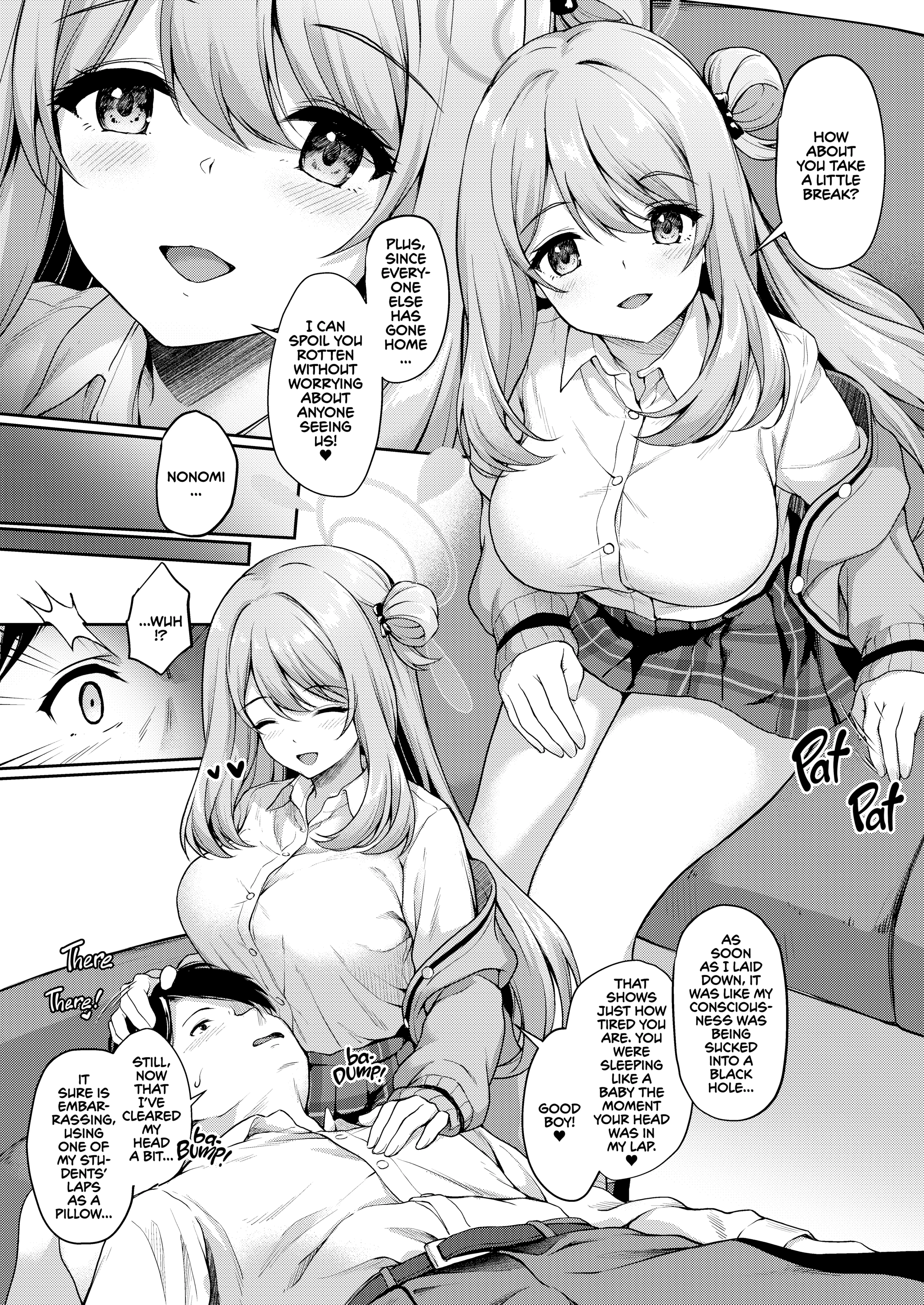 You Must Be Tired, Right, Sensei porn comic picture 11